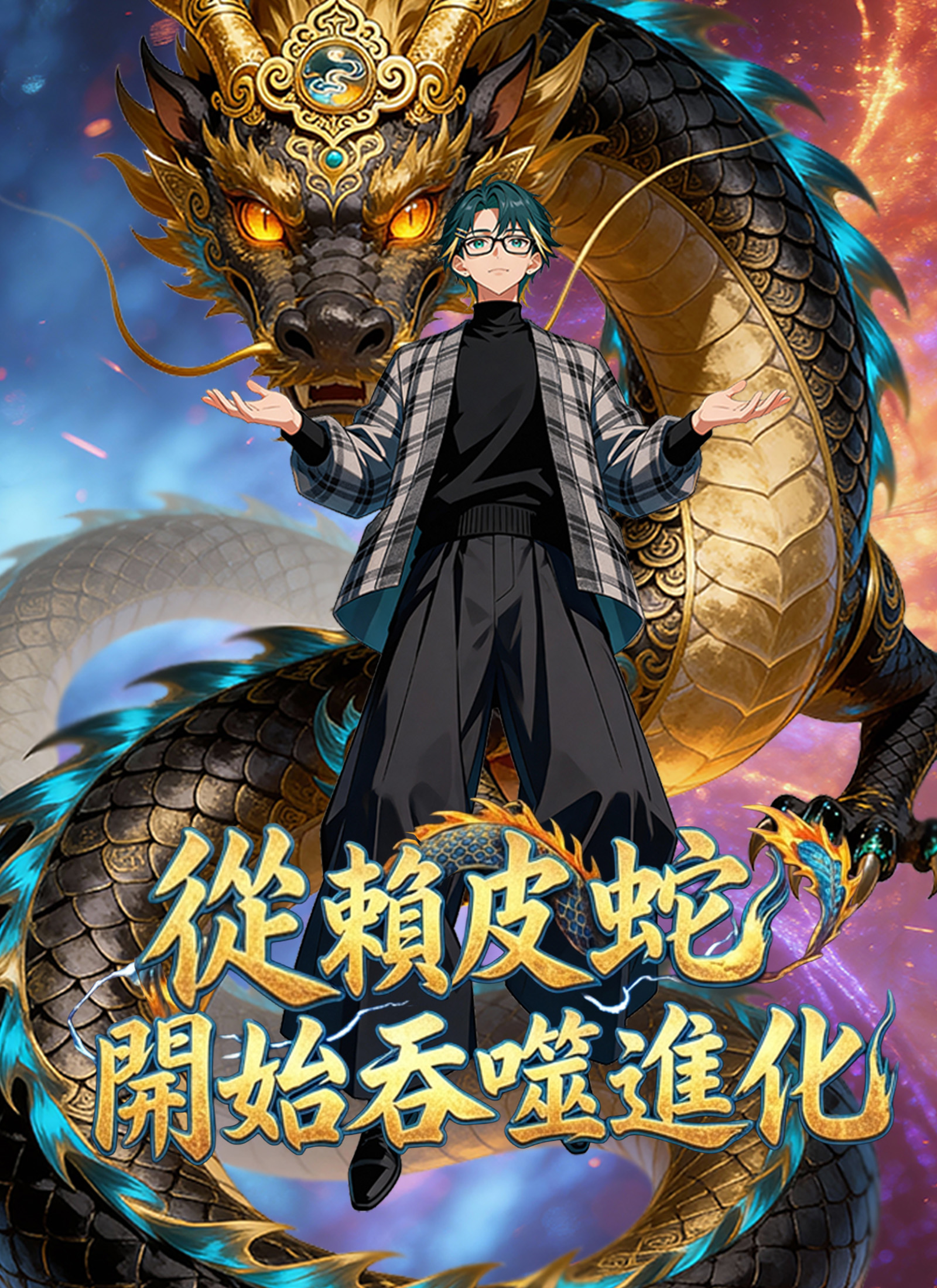 《從賴皮蛇開始吞噬進化》封面