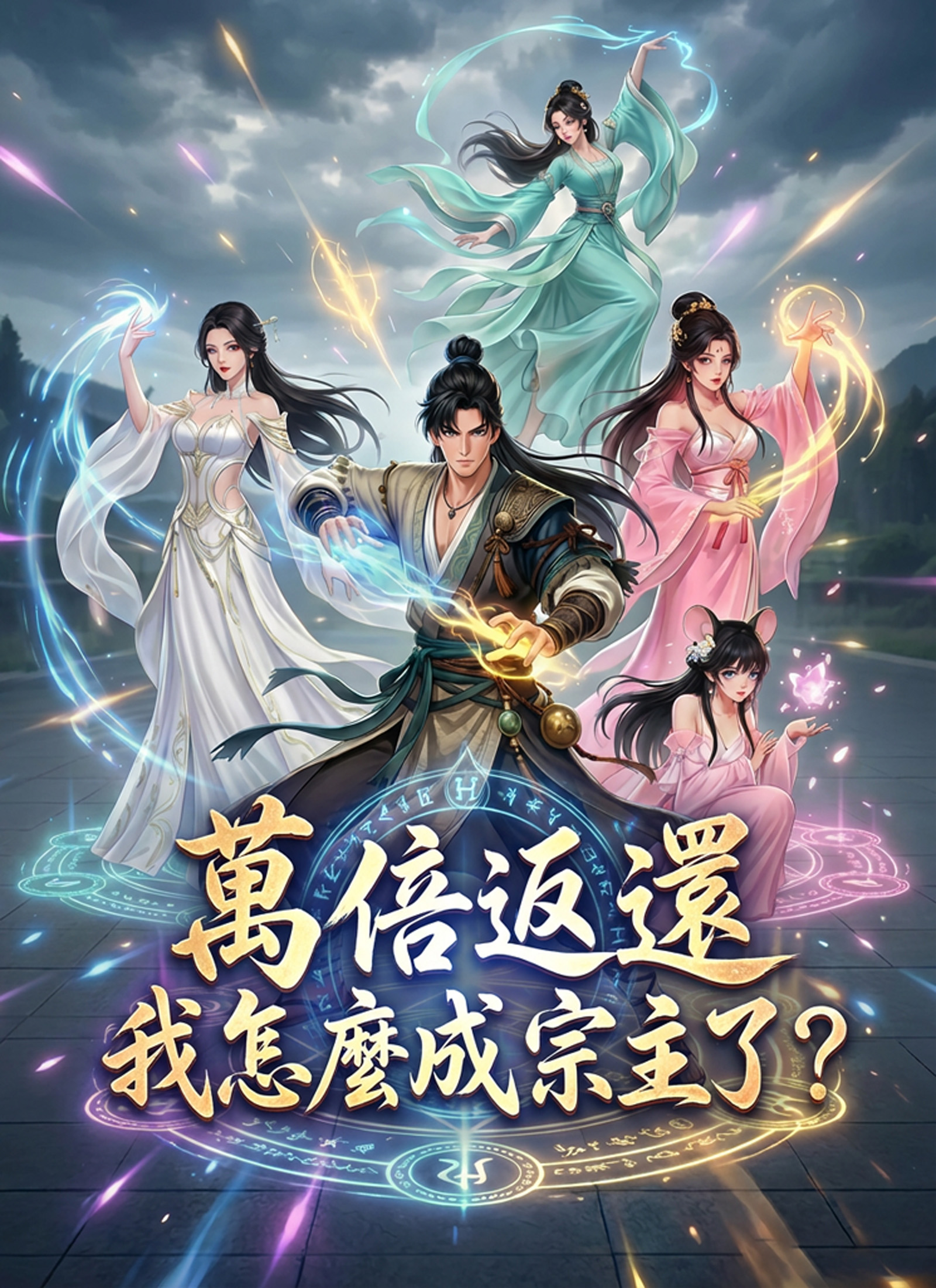 《萬倍返還，我怎麼成宗主了？》封面