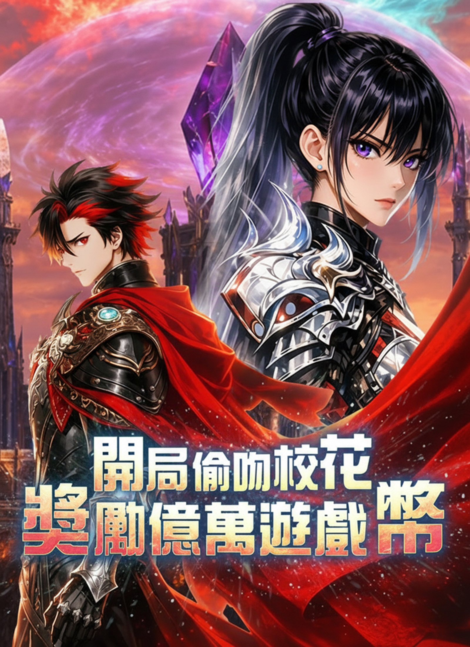 《開局偷吻校花，獎勵億萬遊戲幣》封面