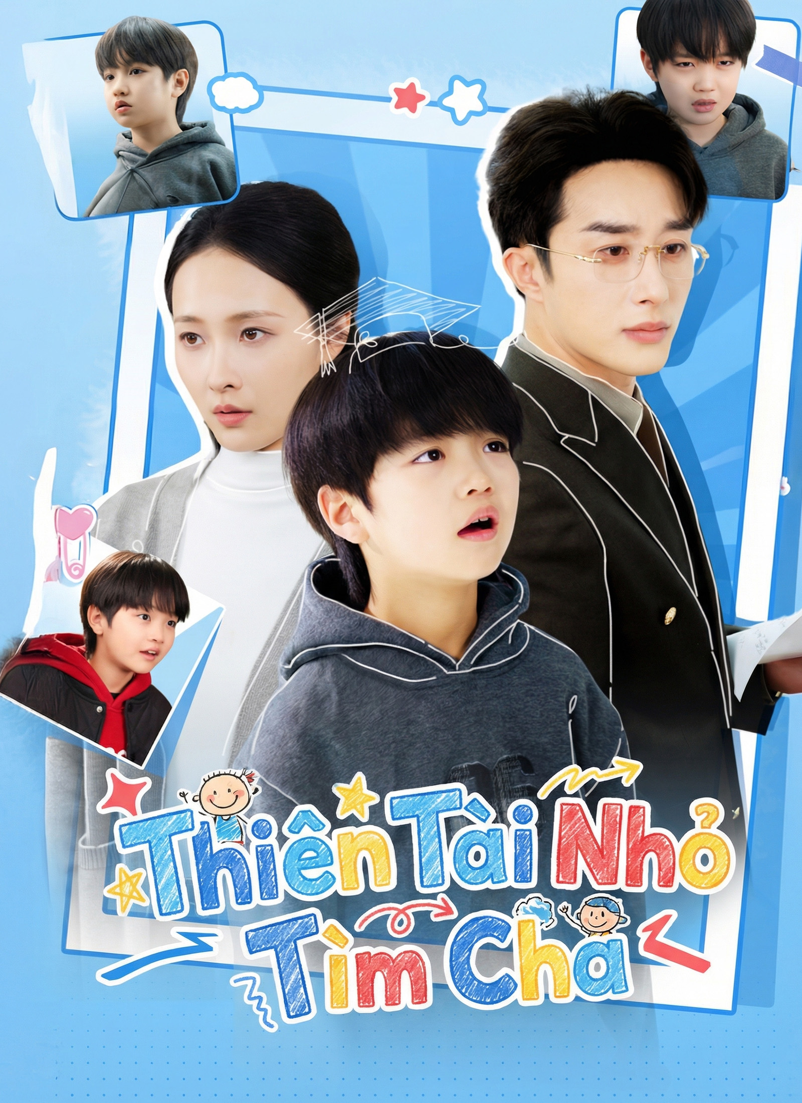 Ảnh bìa Thiên Tài Nhỏ Tìm Cha