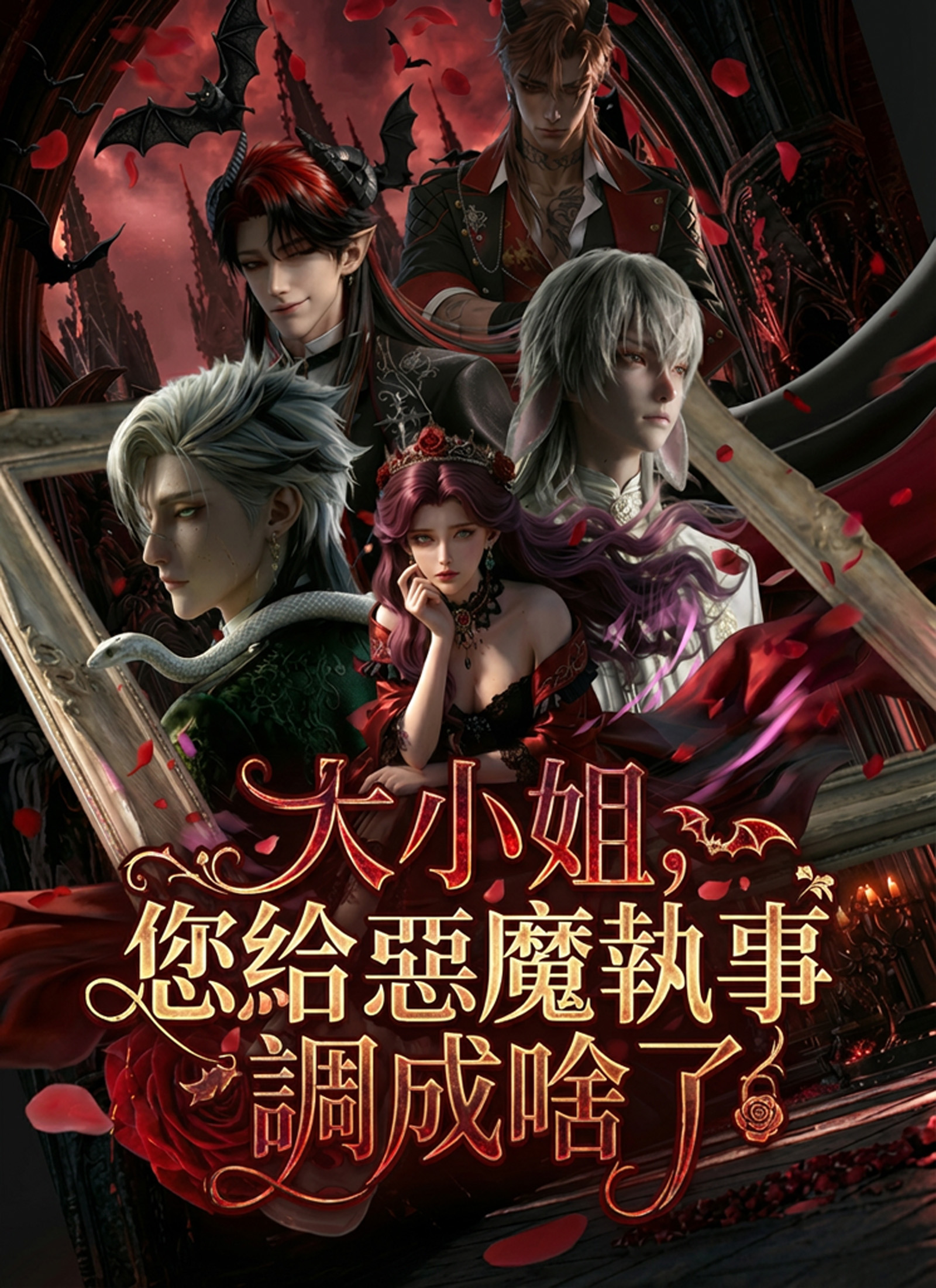 大小姐，您給惡魔執事調成啥了