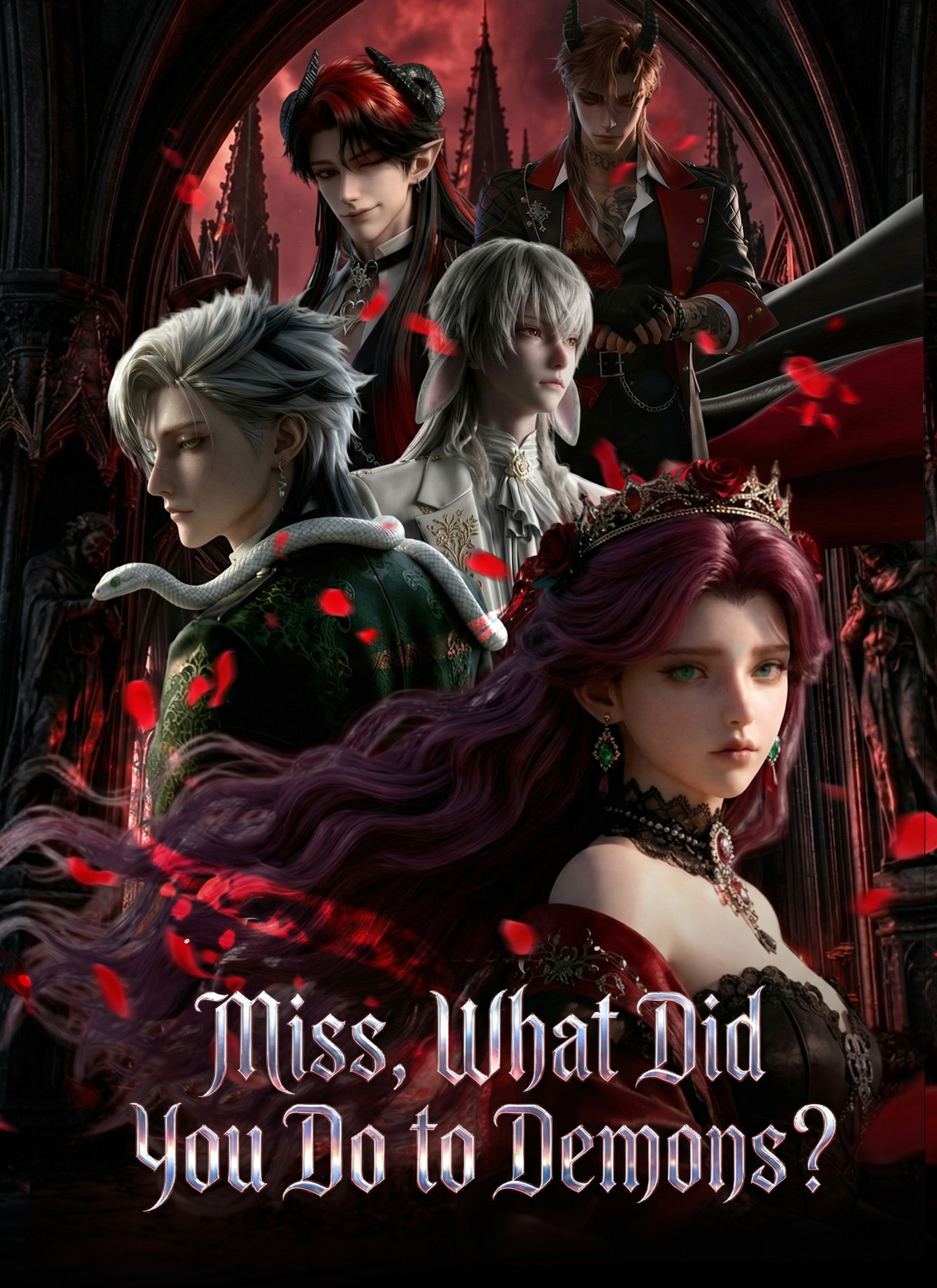 Poster Miss, What Did You Do to Demons?