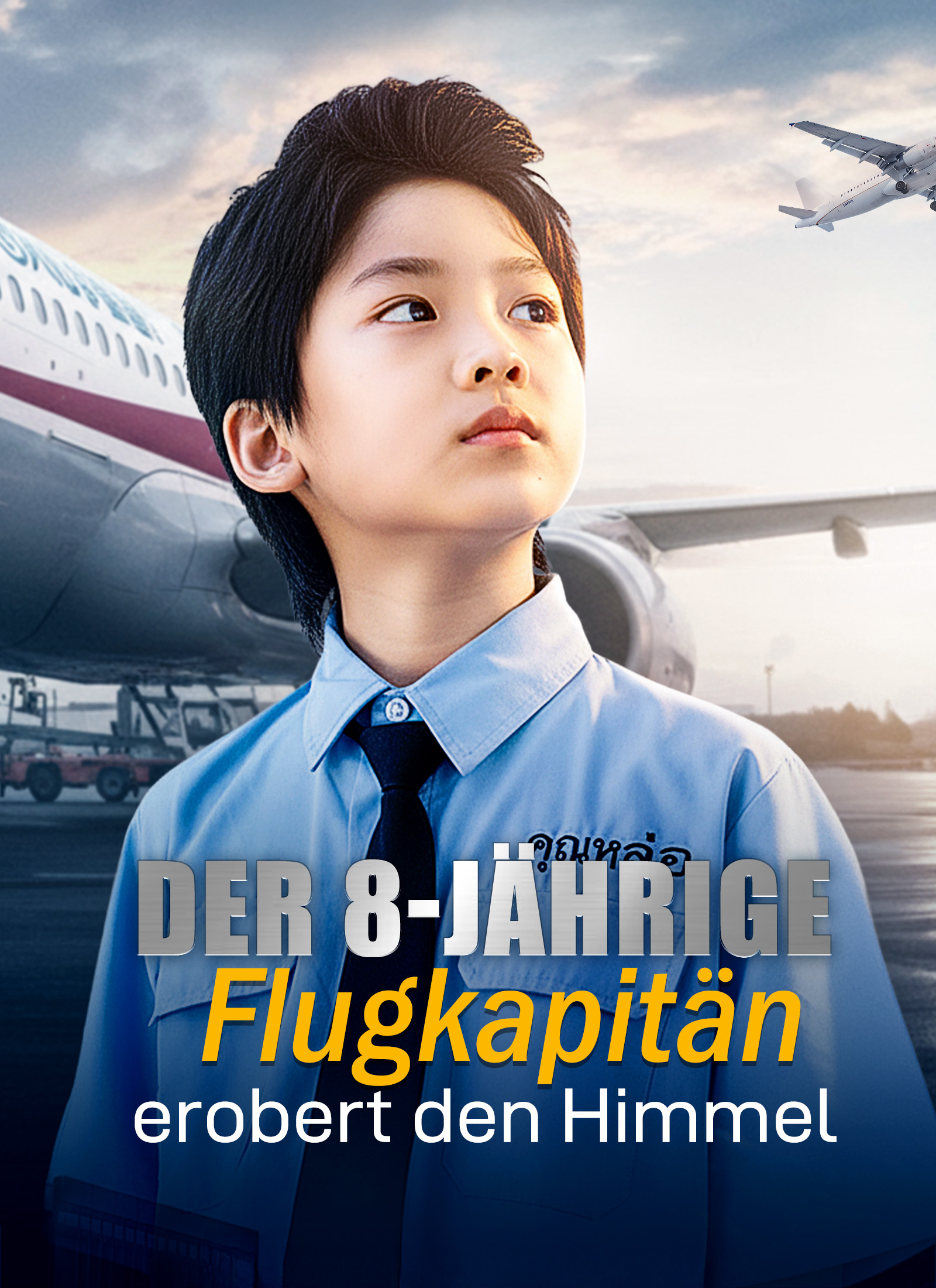 [Synchron] Der 8-jährige Flugkapitän erobert den Himmel