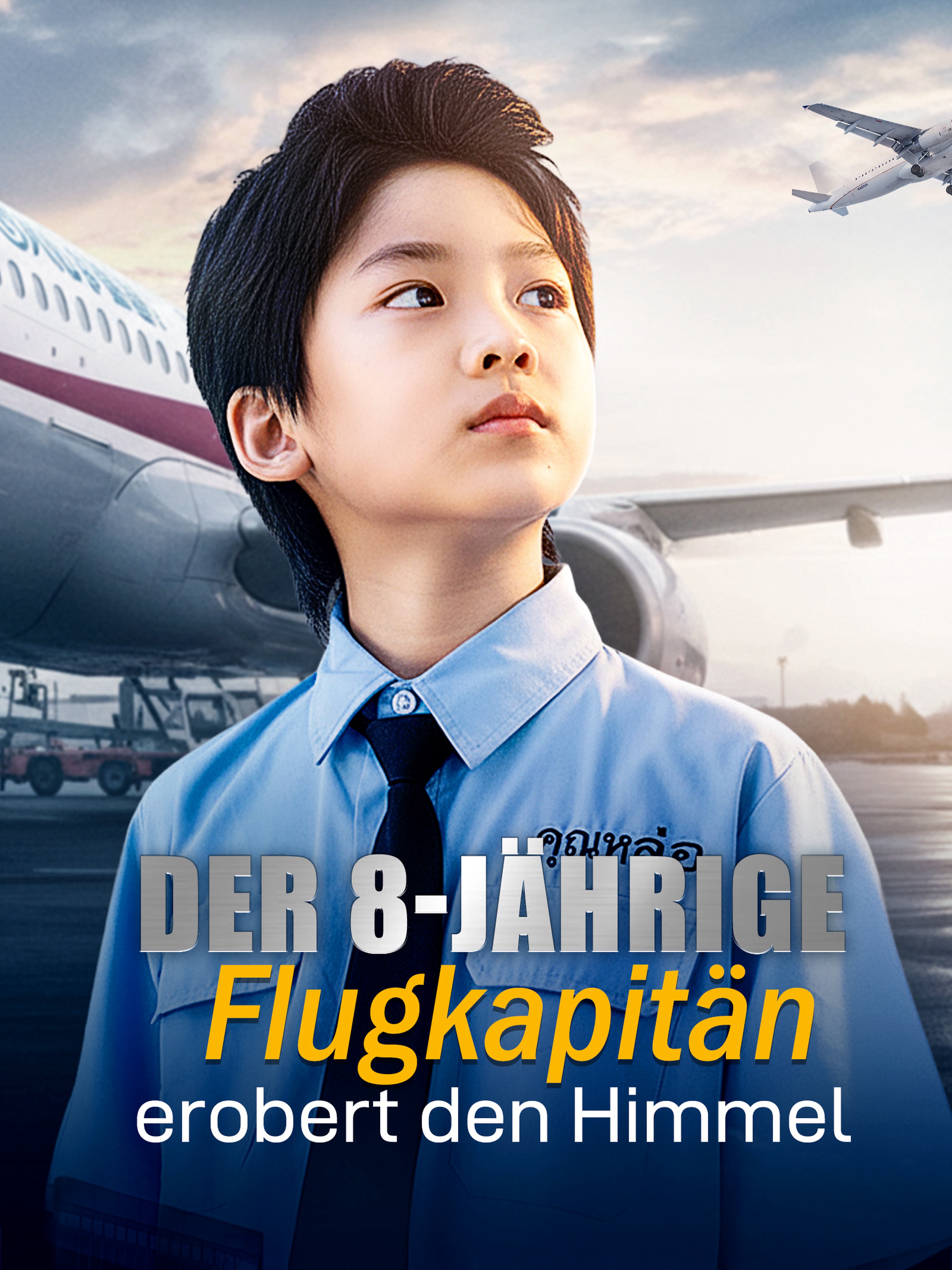 Der 8-jährige Flugkapitän erobert den Himmel