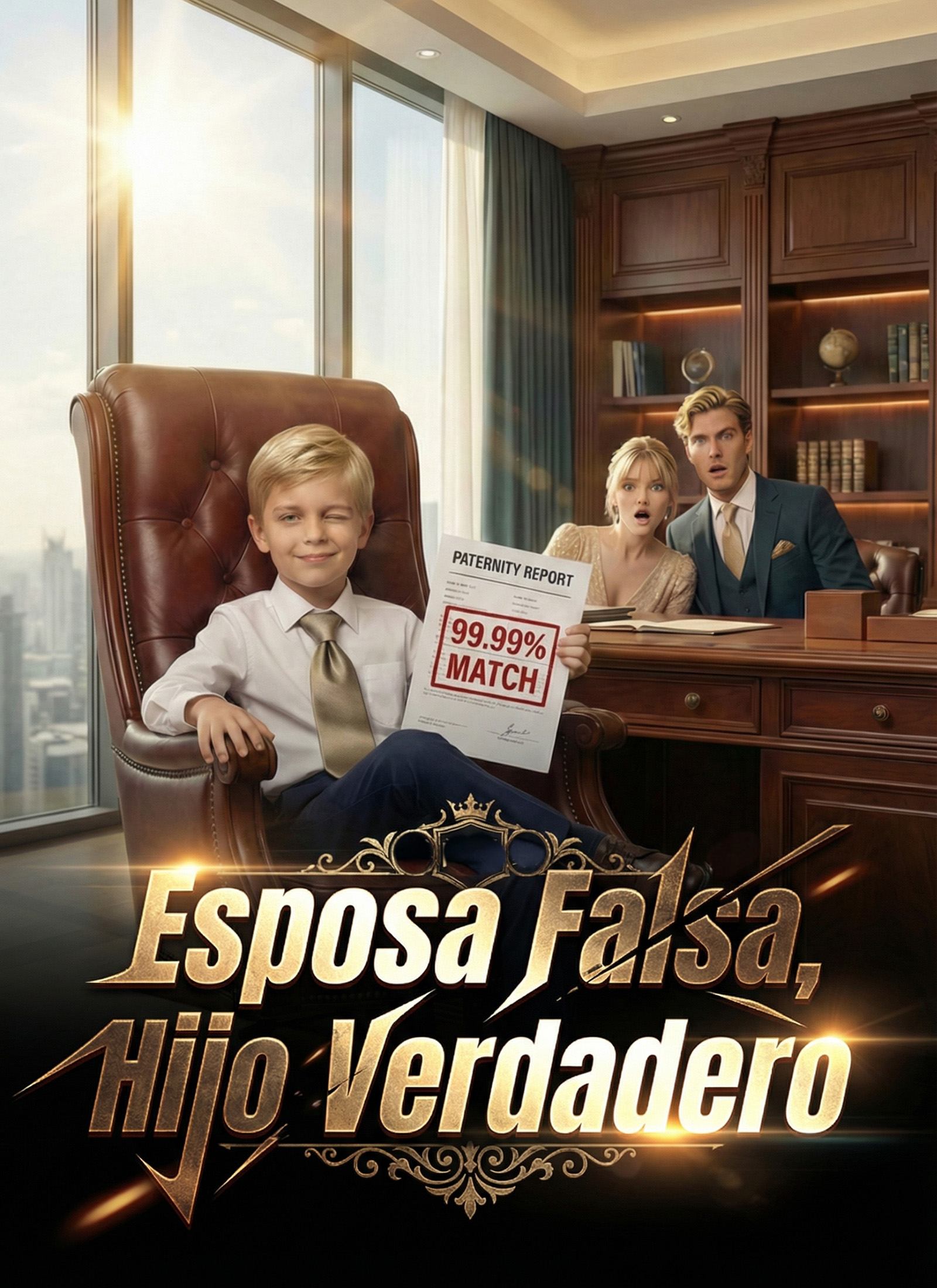 Portada de Esposa Falsa, Hijo Verdadero