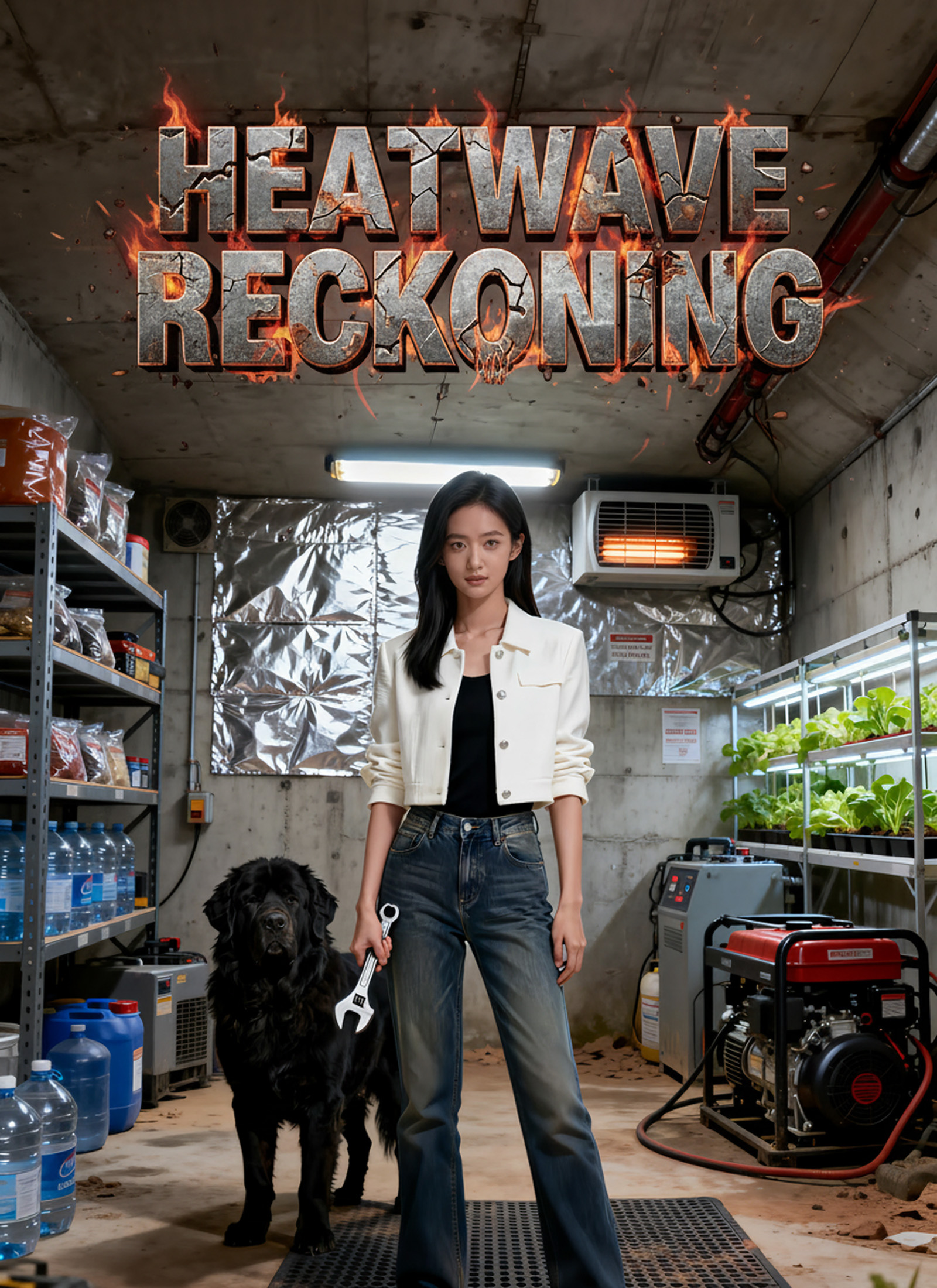 Heatwave Reckoning Vertical Poster