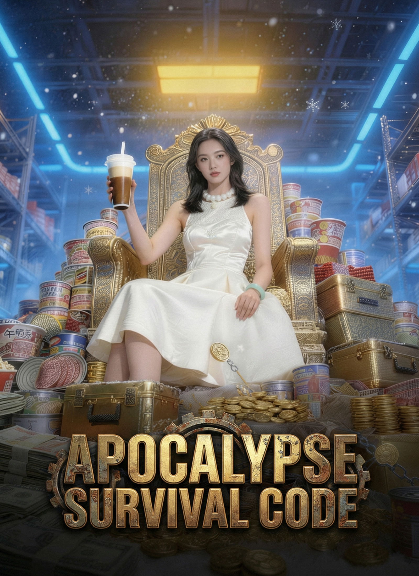 Apocalypse Survival Code Vertical Poster