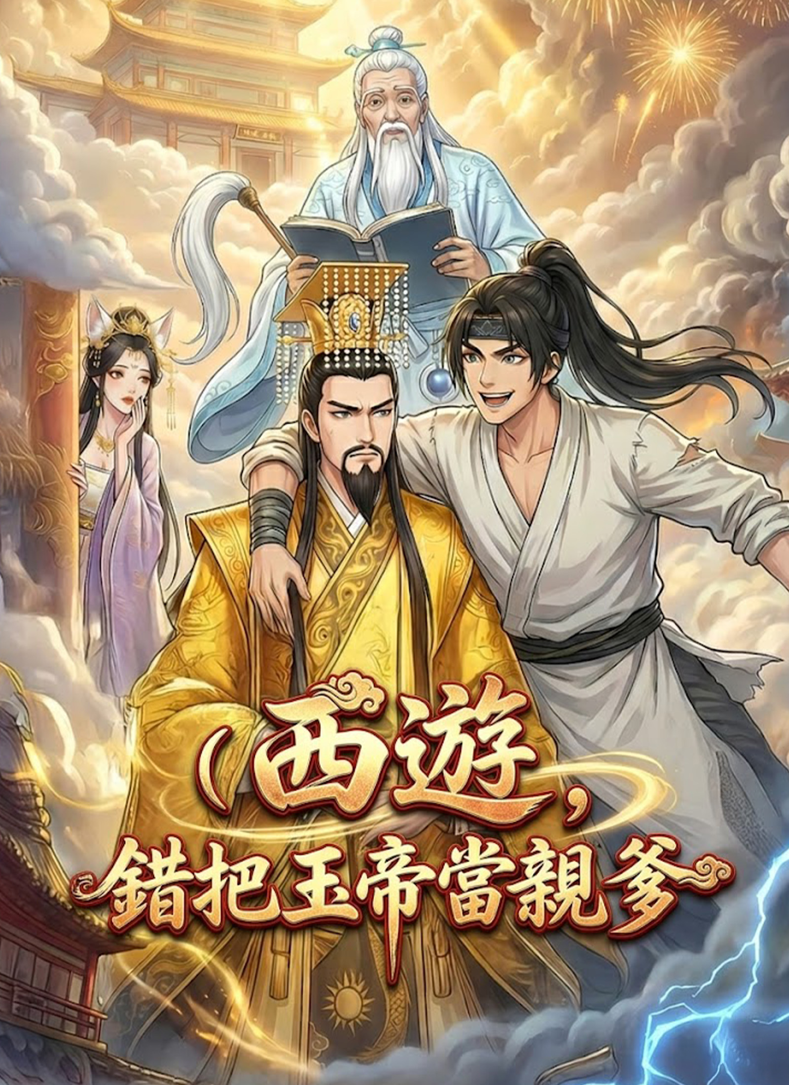 《西遊，錯把玉帝當親爹》封面