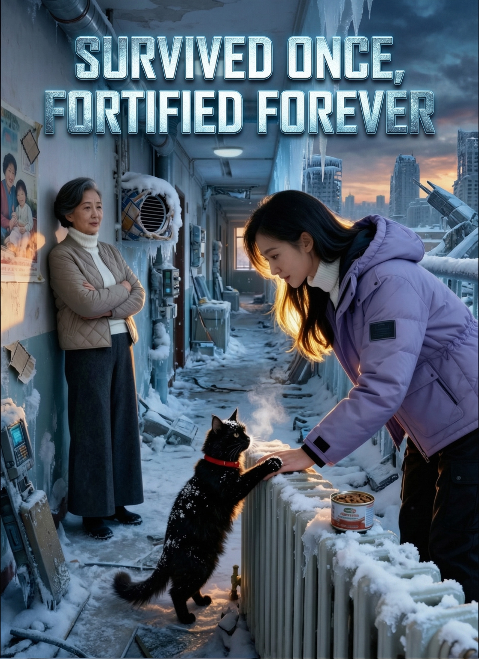 Survived Once, Fortified Forever Vertical Poster
