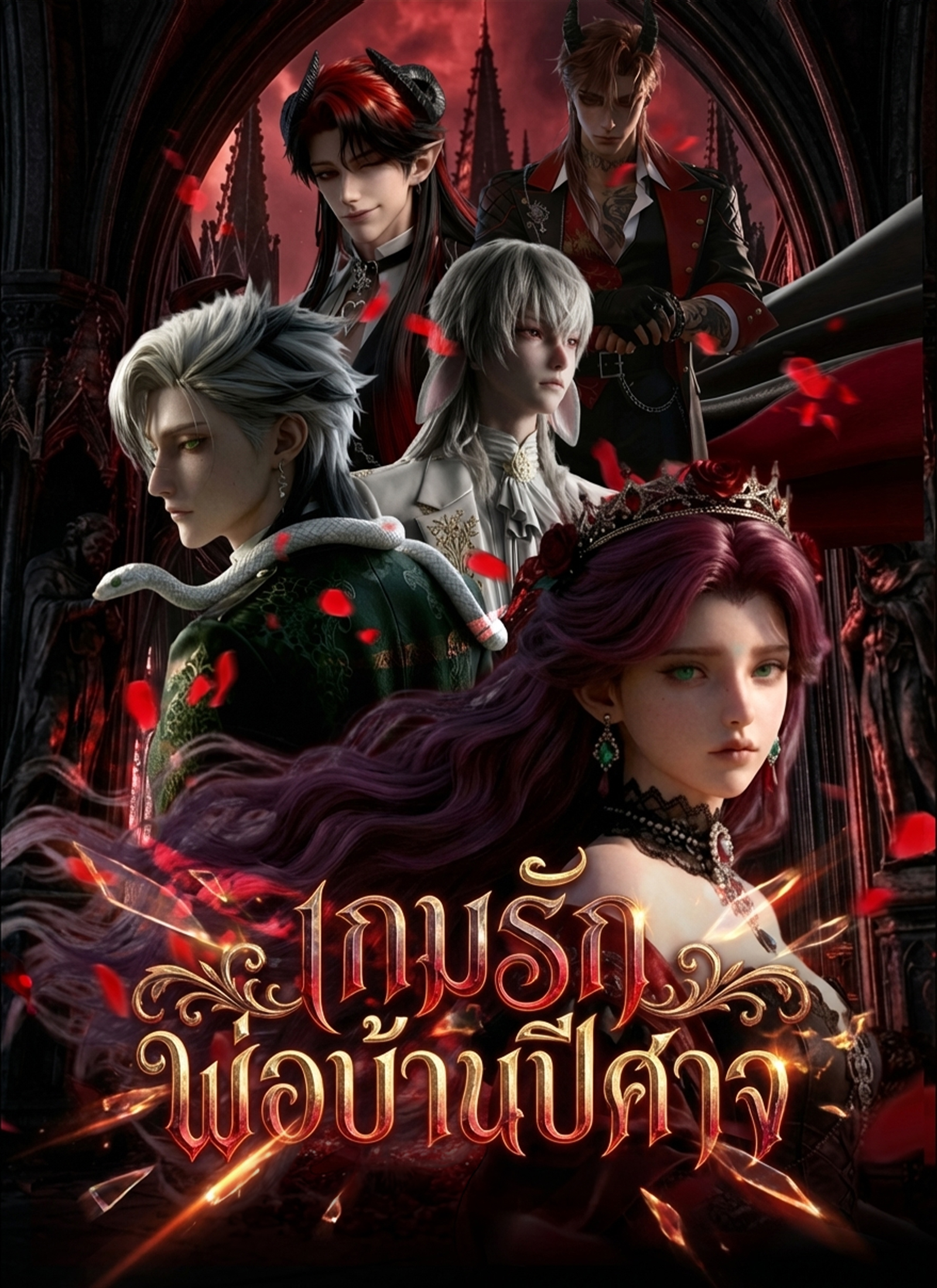 โปสเตอร์ เกมรักพ่อบ้านปีศาจ