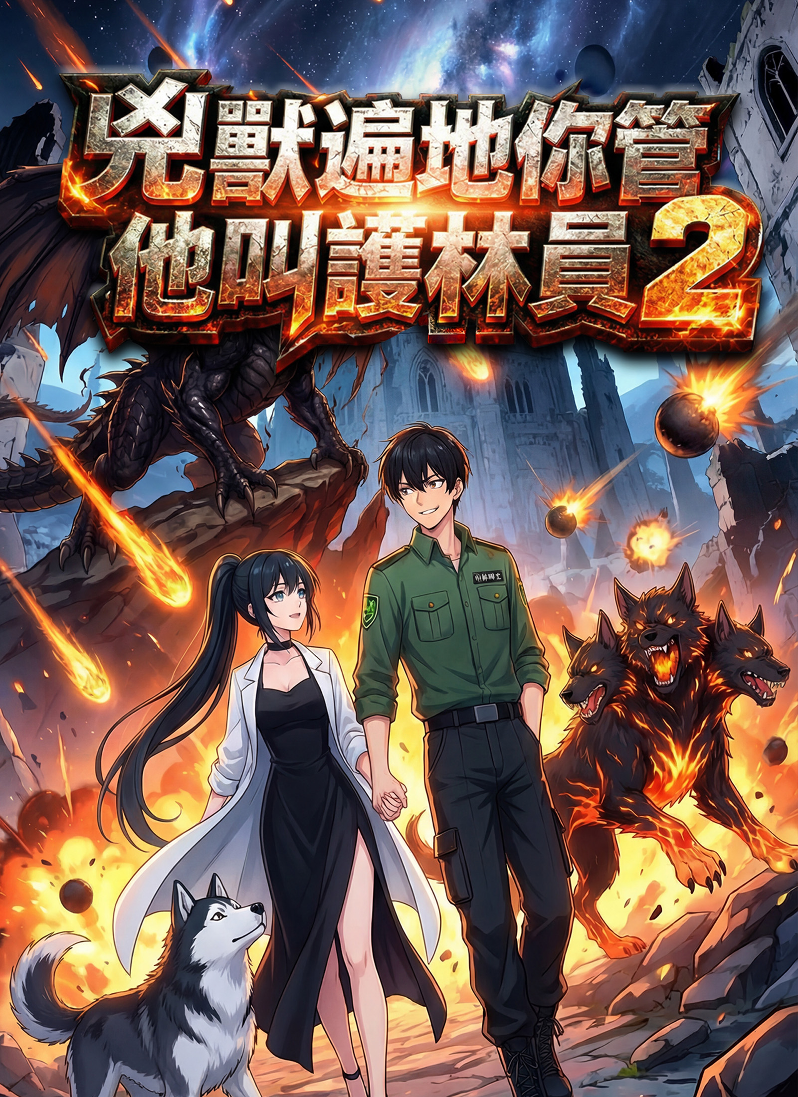 《兇獸遍地你管他叫護林員2》封面