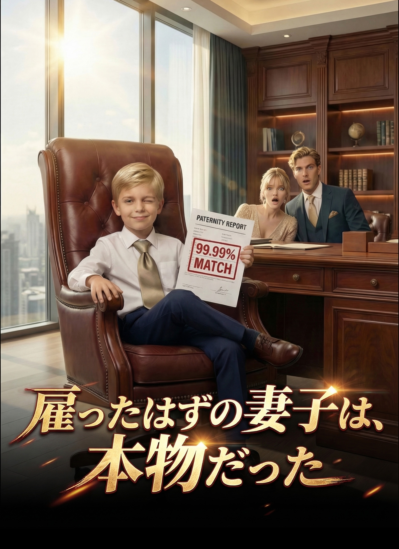 「雇ったはずの妻子は、本物だった」のカバー画像