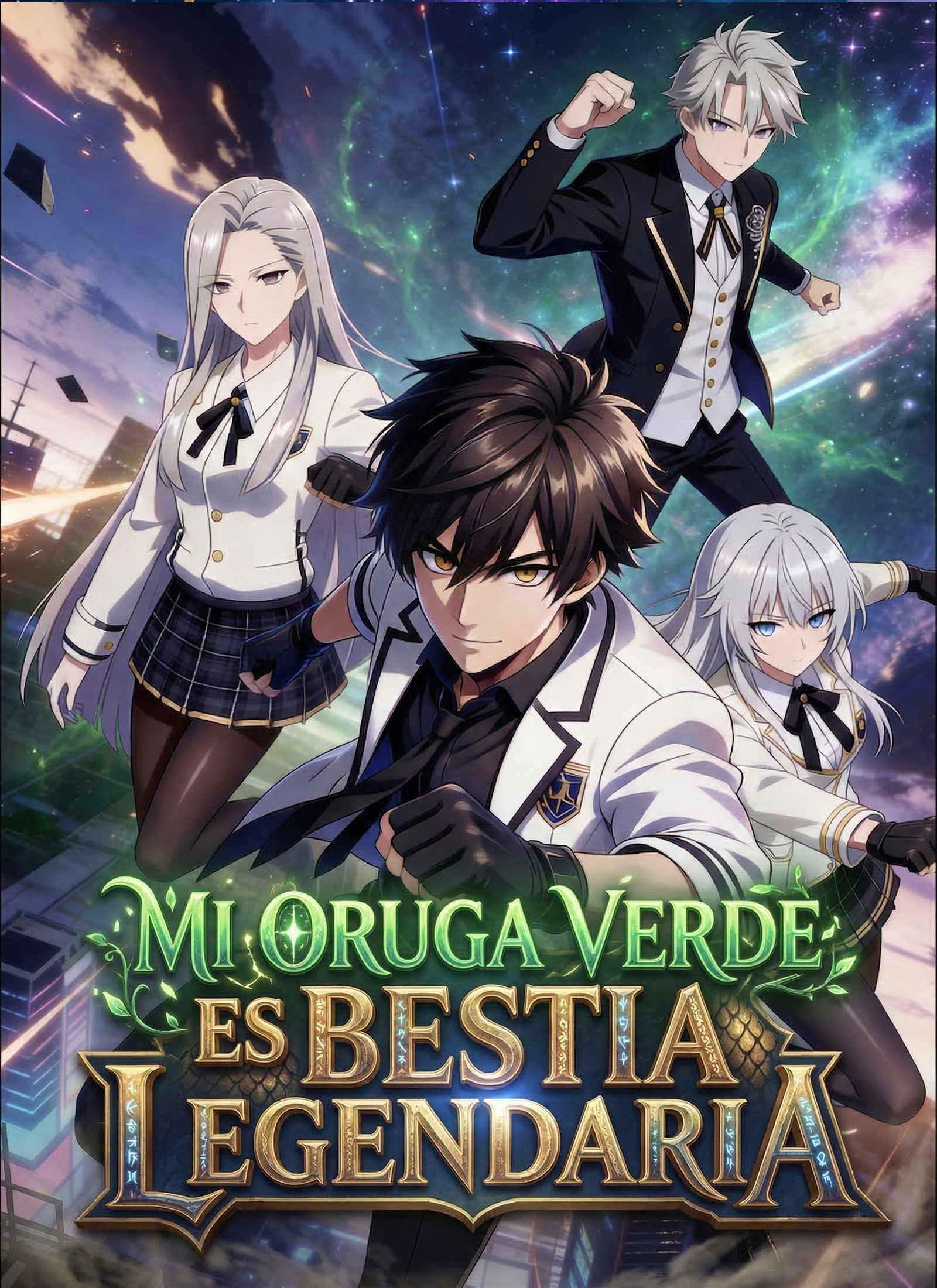 Portada de Mi Oruga Verde Es Bestia Legendaria