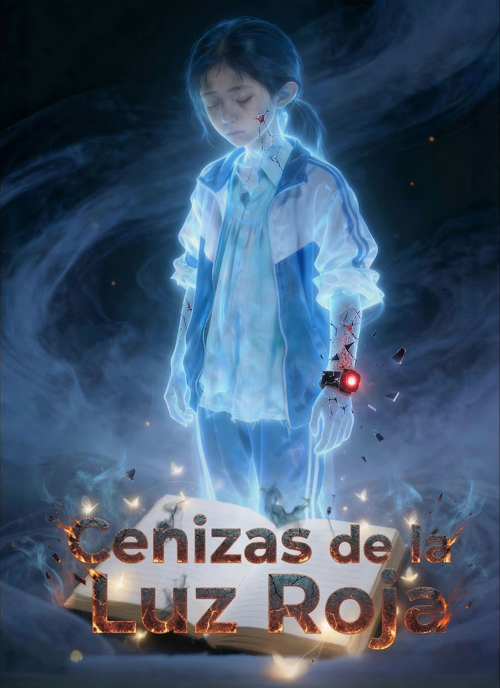 Portada de Cenizas de la Luz Roja