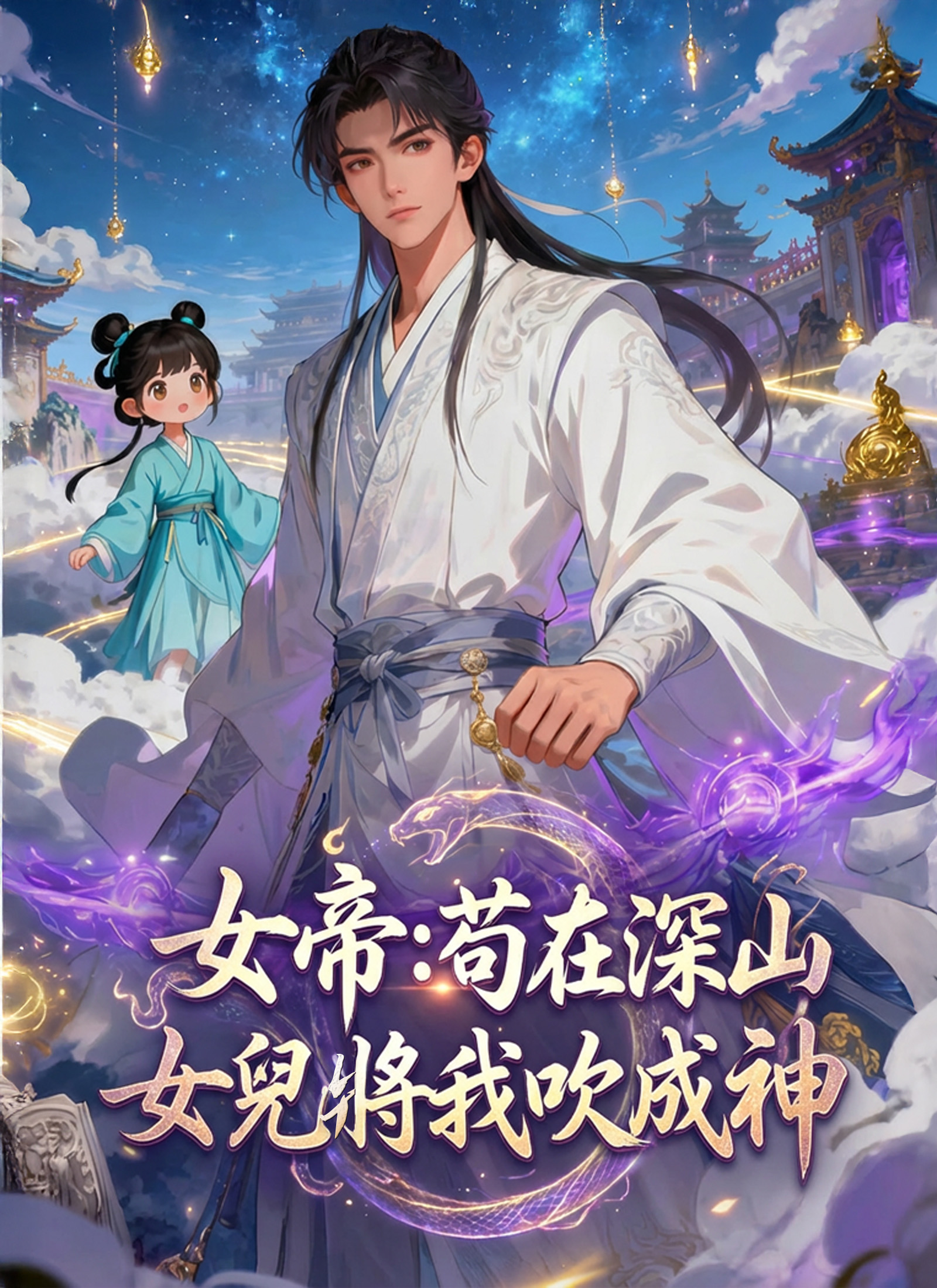 《女帝:苟在深山，女兒將我吹成神》封面