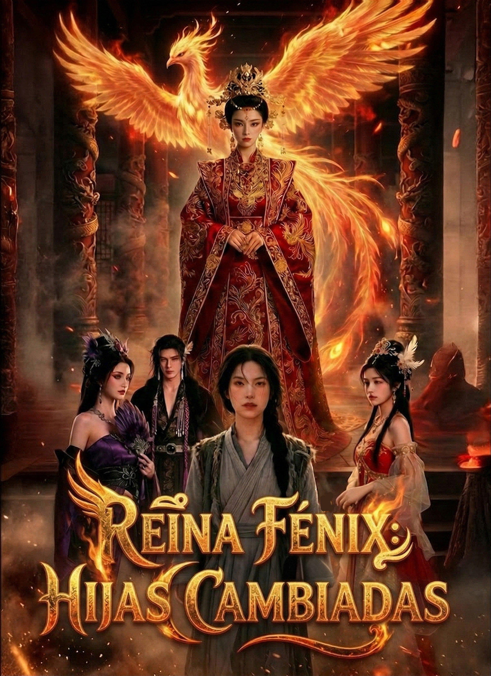 Portada de Reina Fénix: Hijas Cambiadas