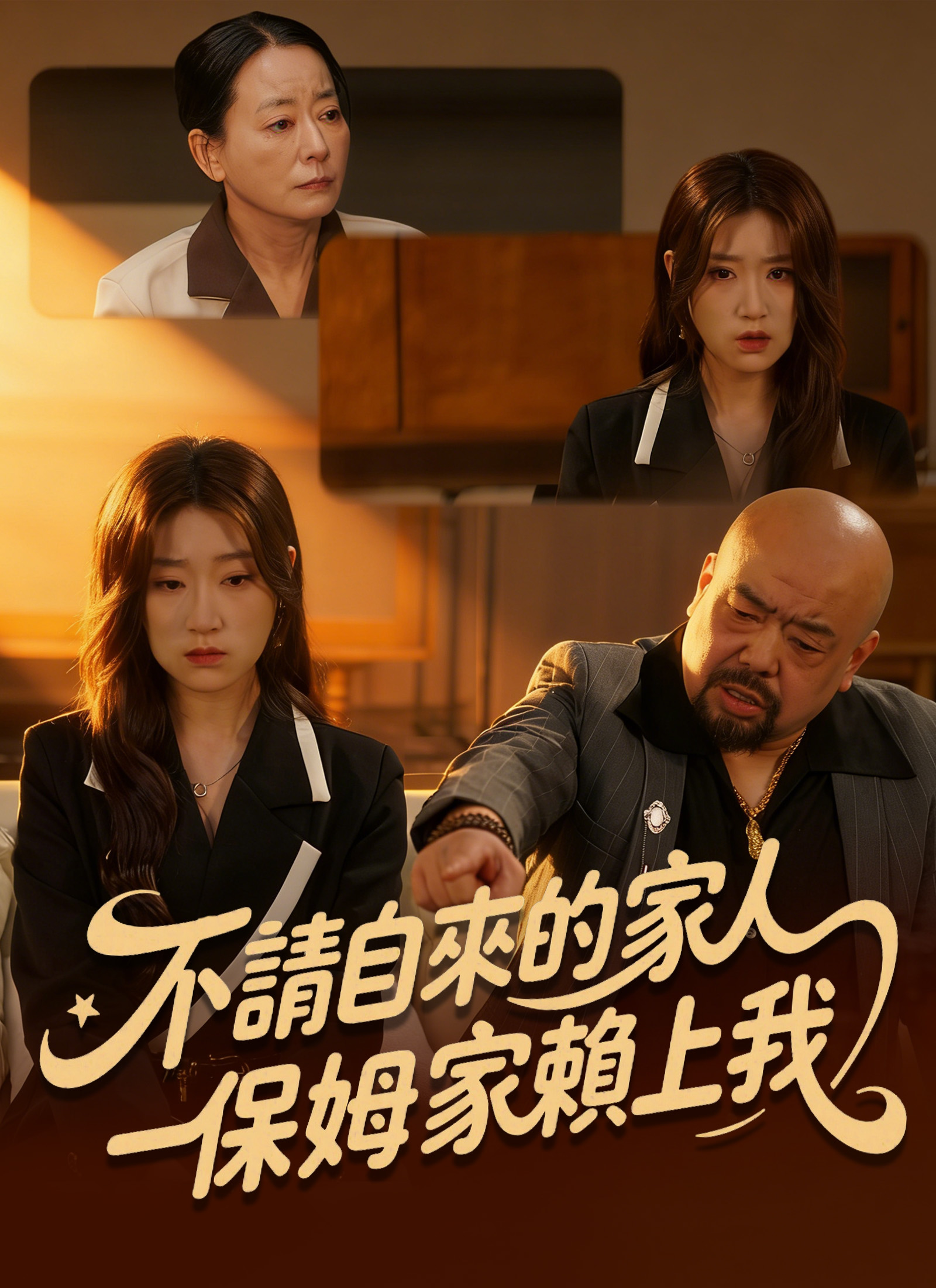 《不請自來的家人,保姆一家賴上我》封面