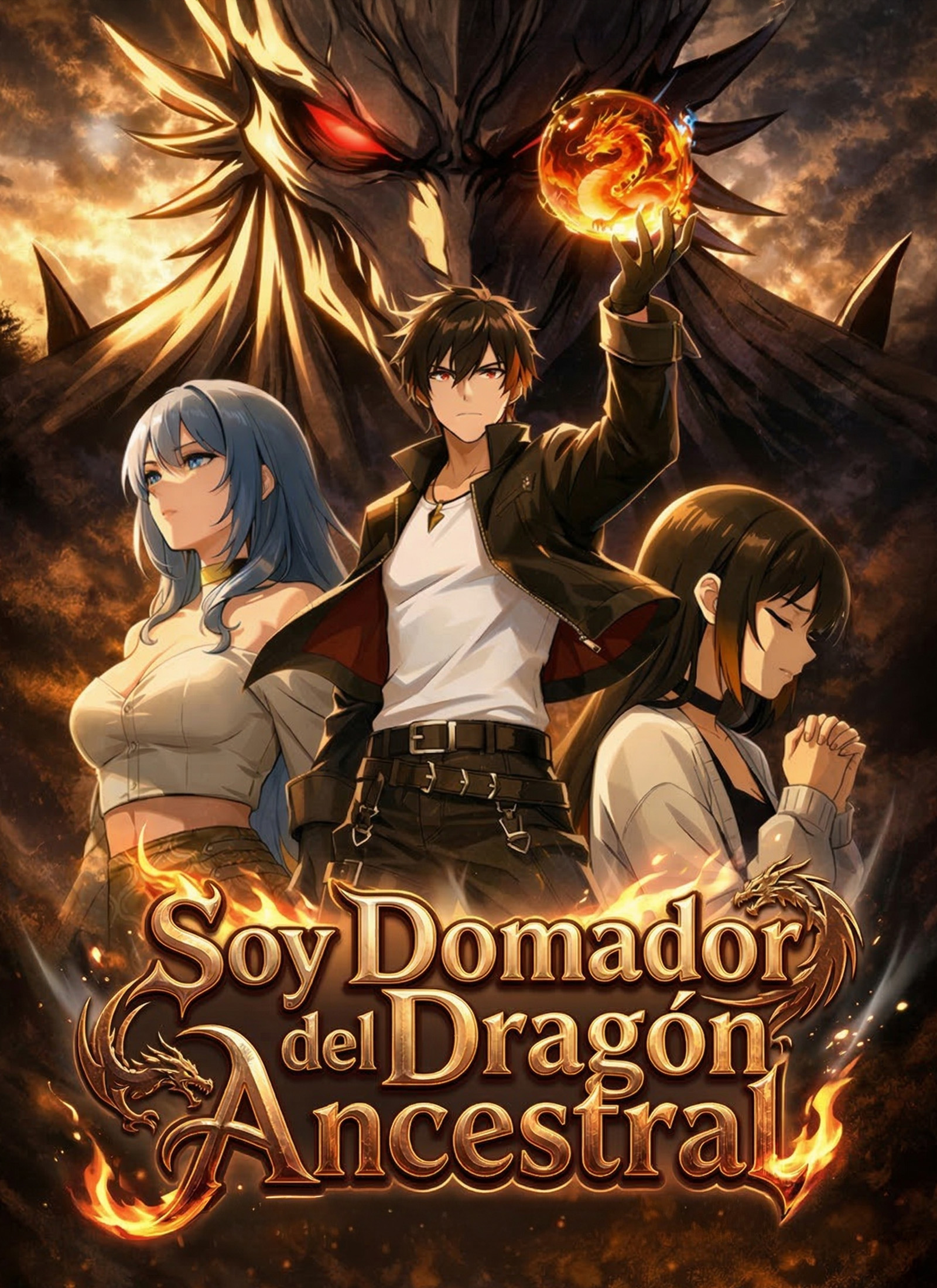 Portada de Soy Domador del Dragón Ancestral