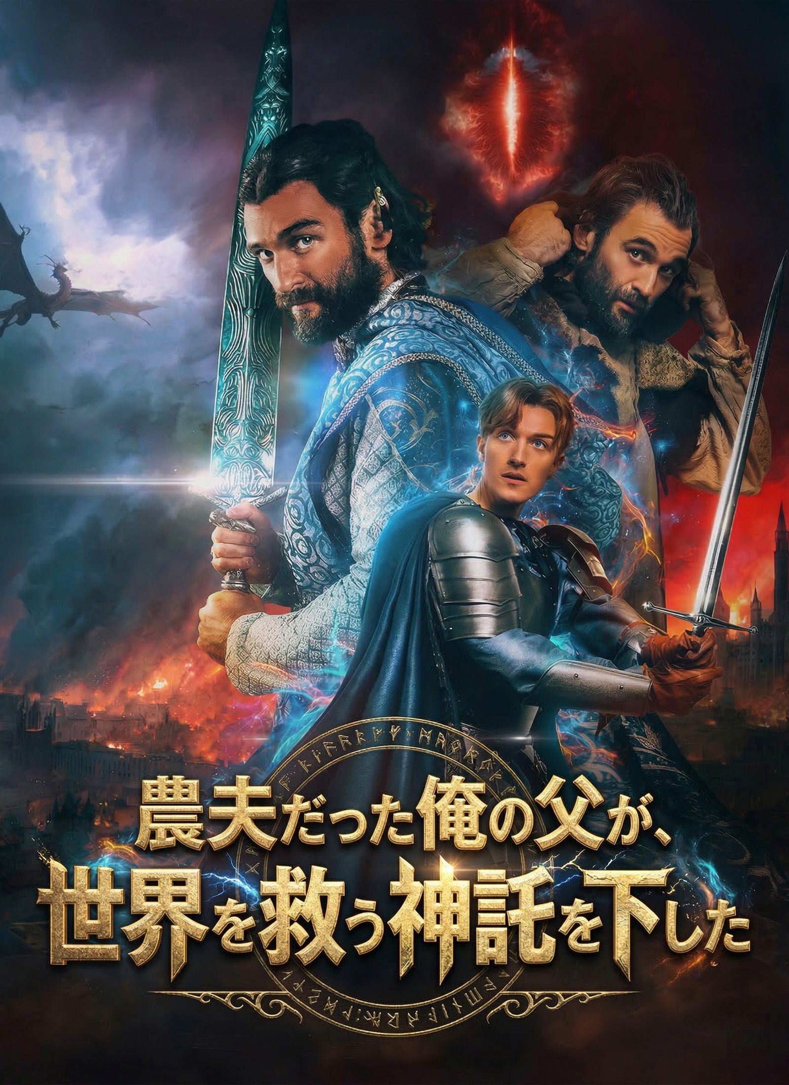 「[吹替]農夫だった俺の父が、世界を救う神託を下した」のカバー画像
