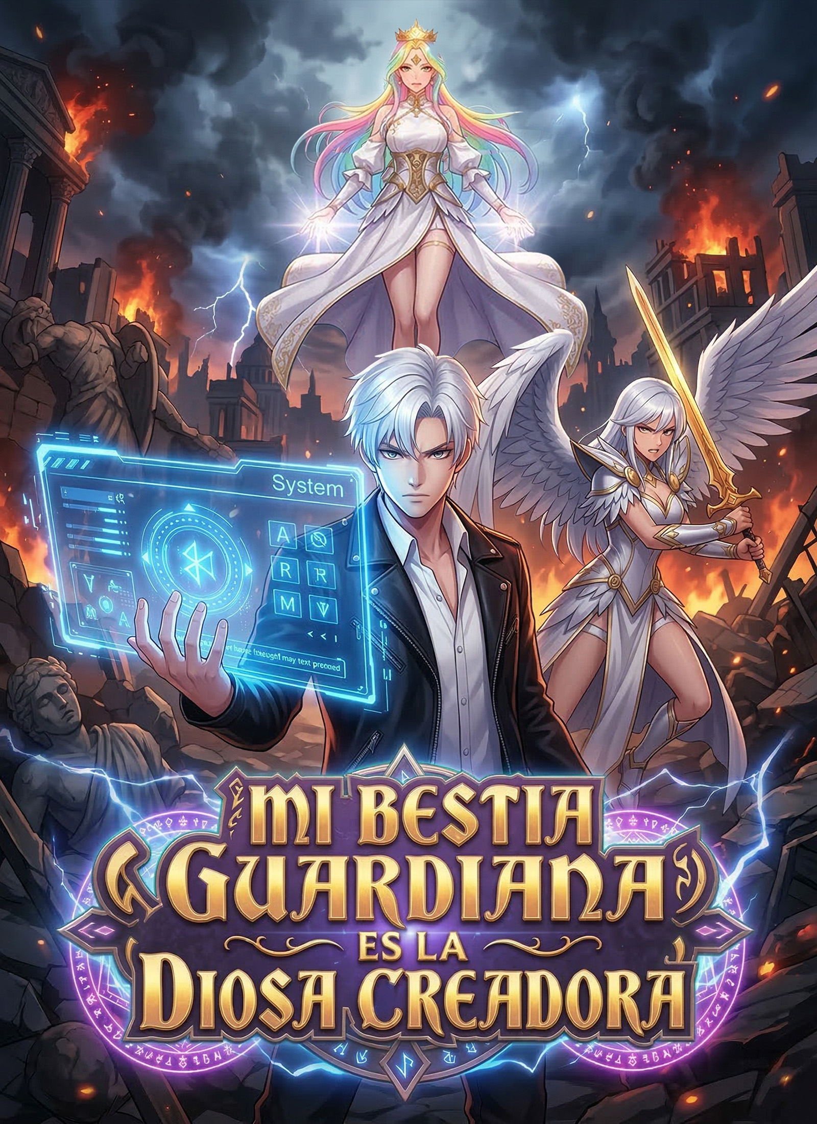 Portada de [Doblado]Mi Bestia Guardiana es la Diosa Creadora