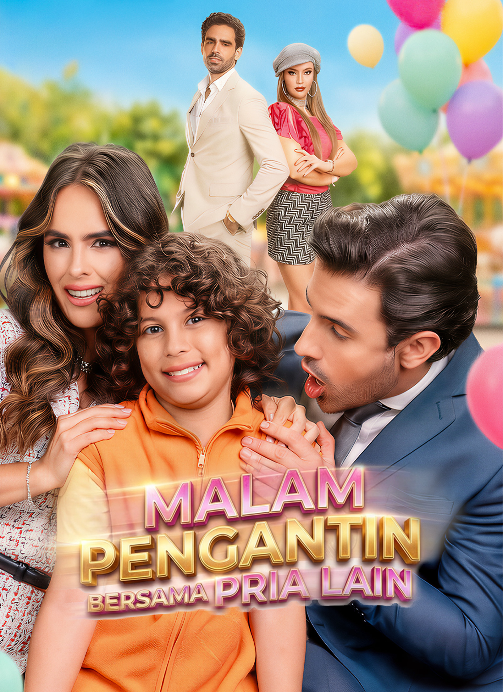 Malam Pengantin Bersama Pria Lain dizi posteri