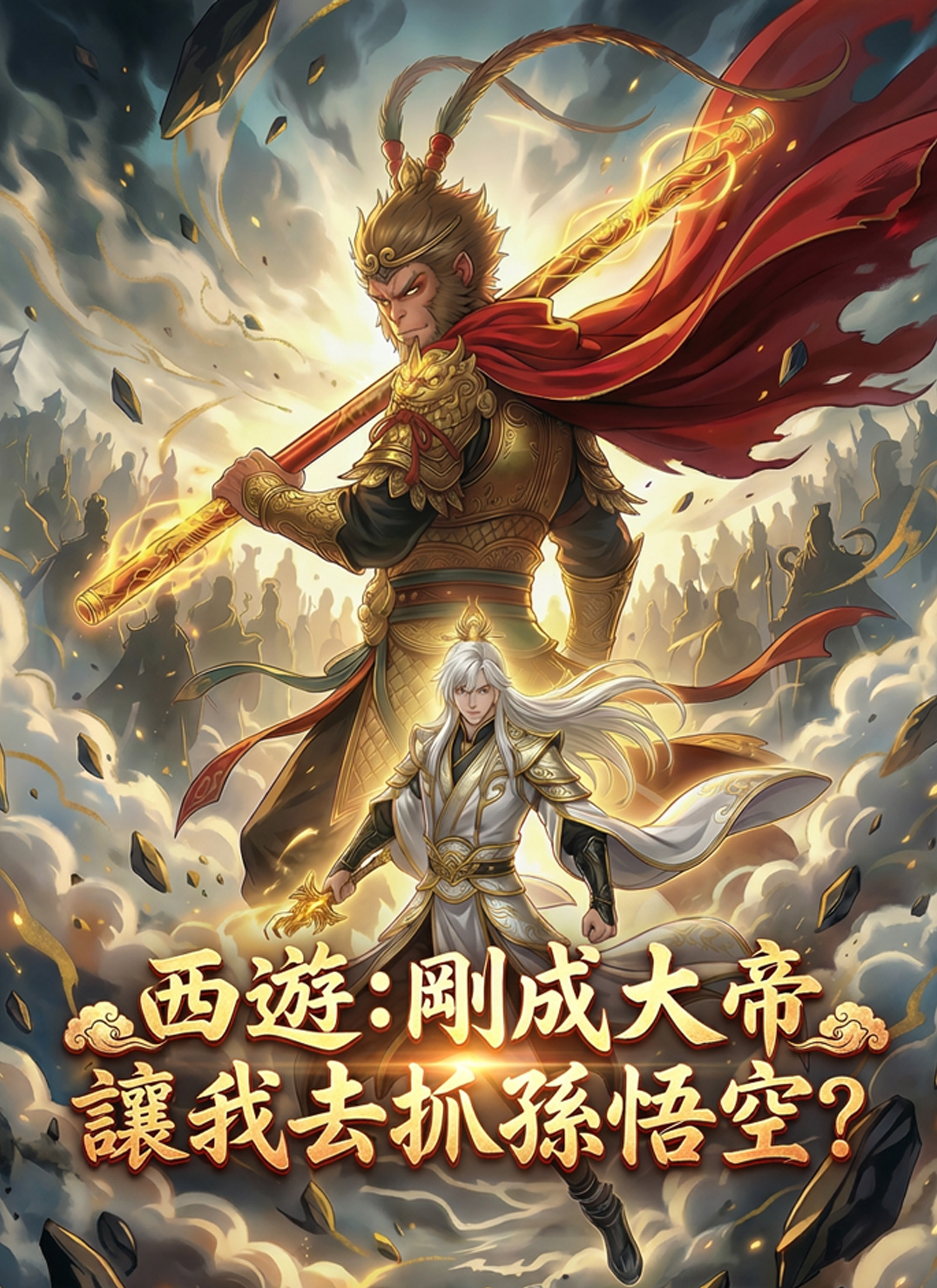 《西遊：剛成大帝，讓我去抓孫悟空？》封面