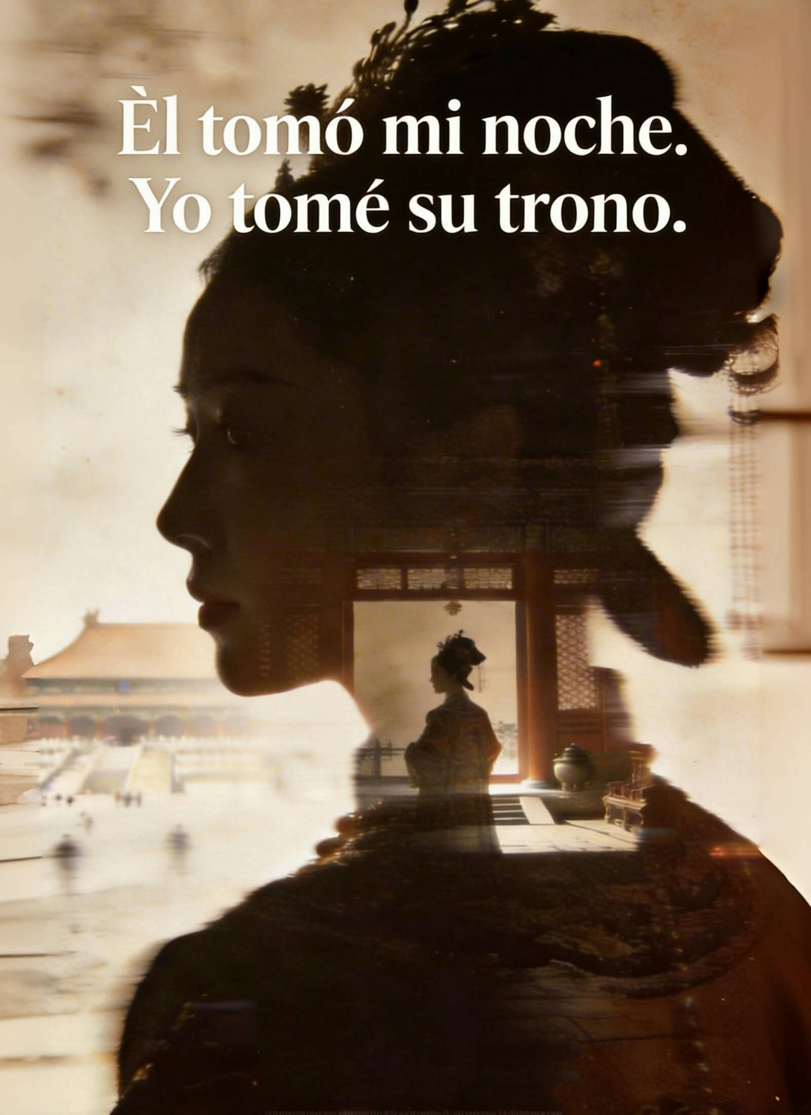 Portada de Él tomó mi noche. Yo tomé su trono