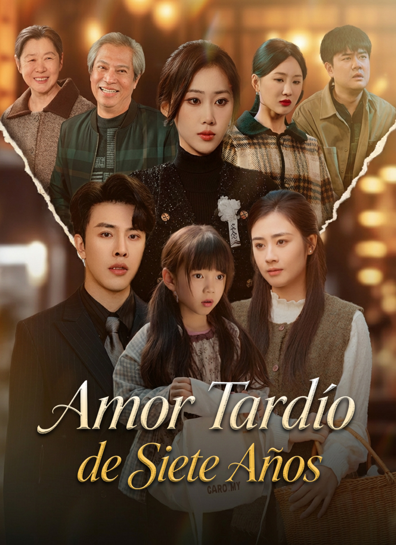 Portada de Amor Tardío de Siete Años