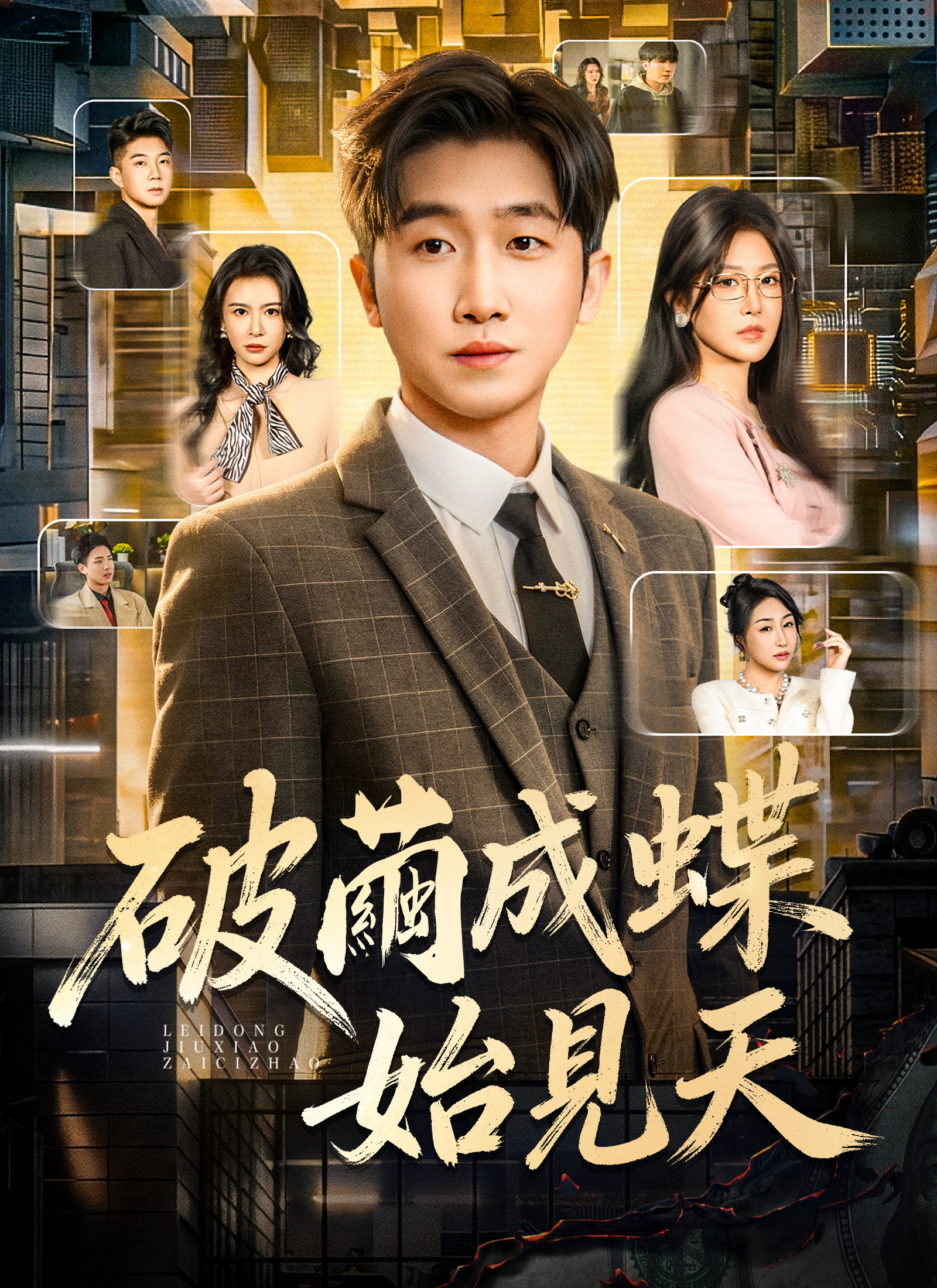 《破繭成蝶始見天》封面