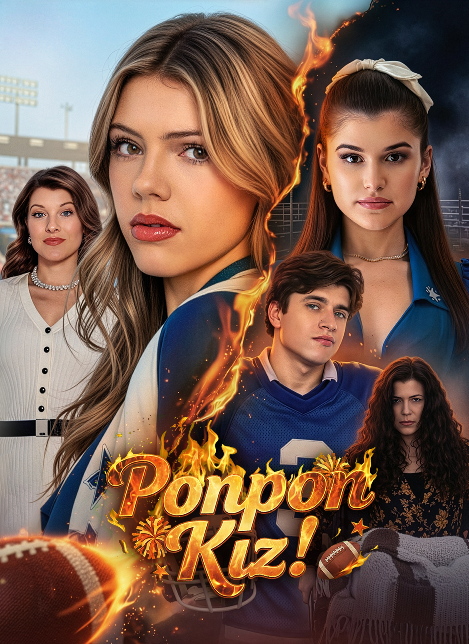 Dublajlı]Ponpon Kız!