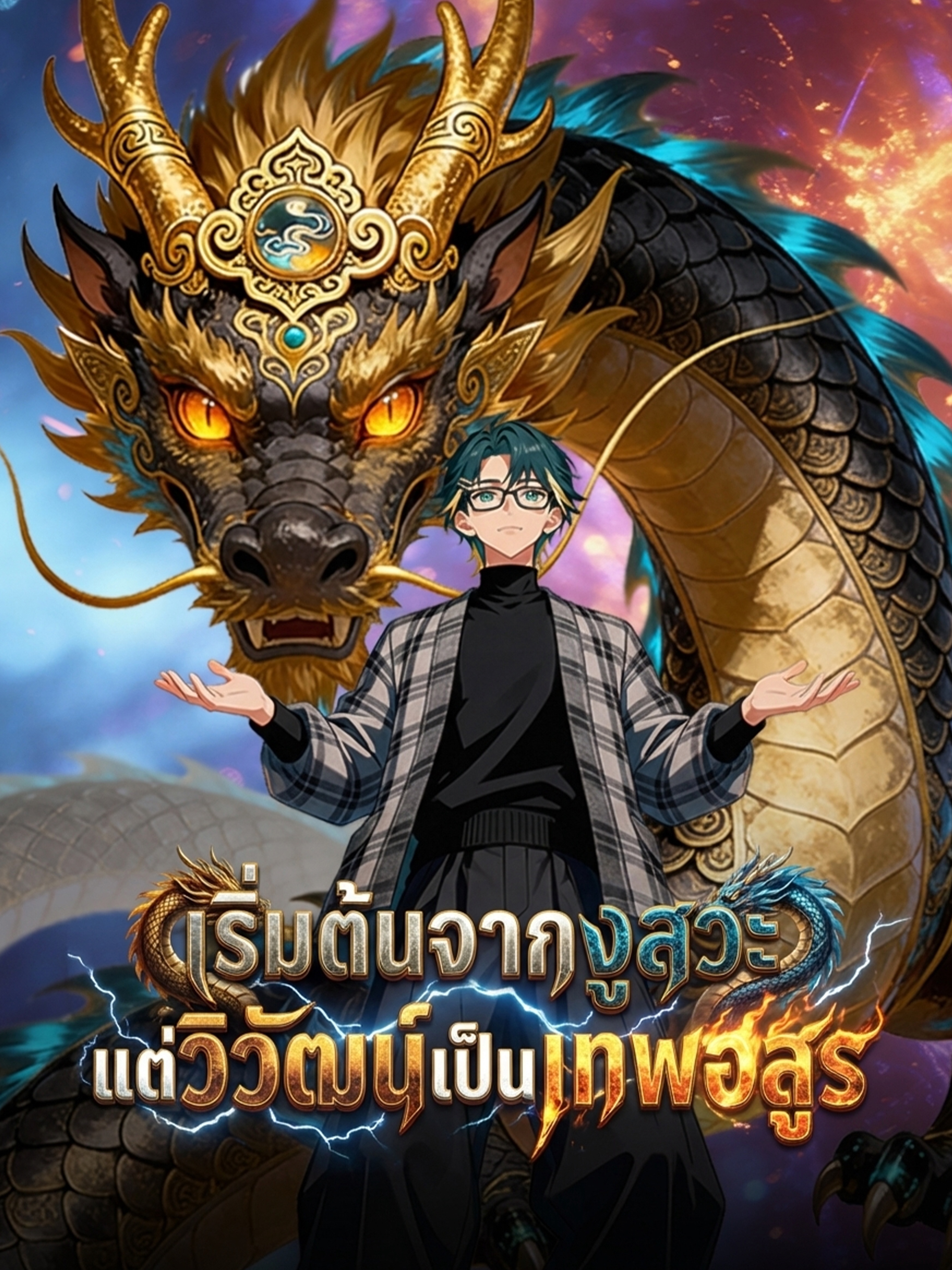 เริ่มต้นจากงูสวะ แต่วิวัฒน์เป็นเทพอสูร