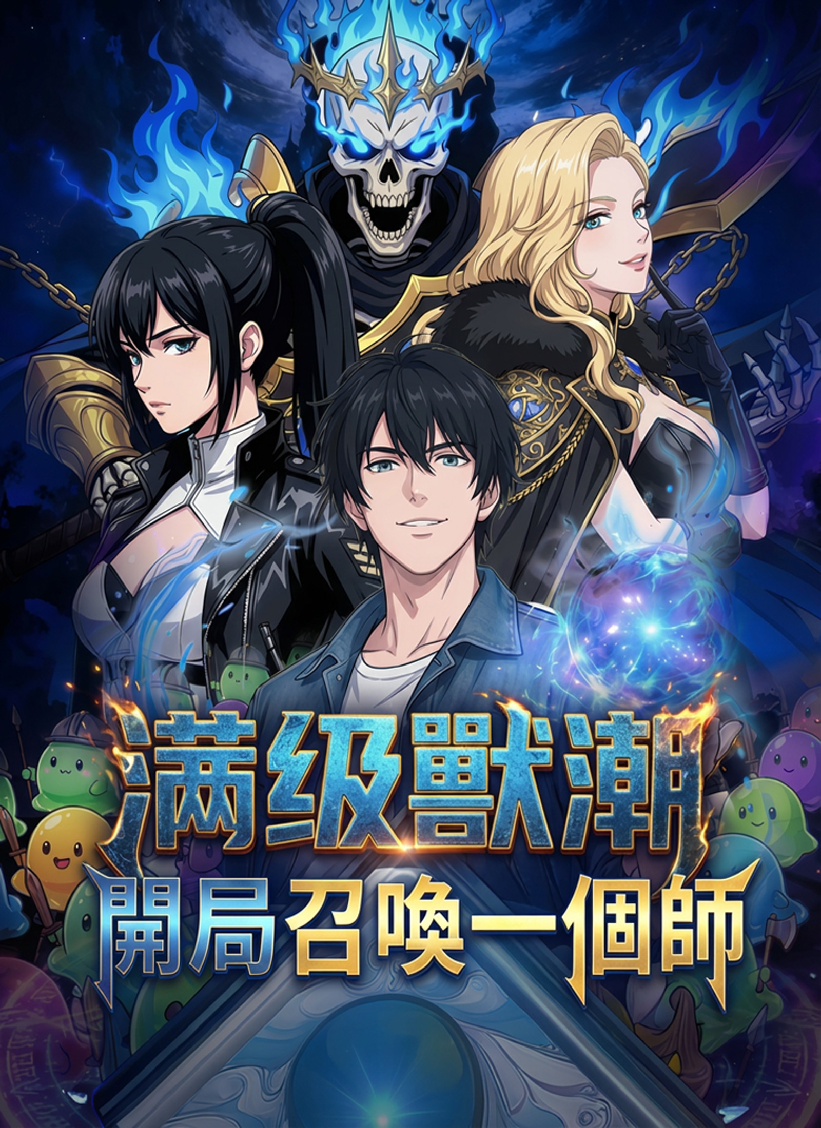 《滿級獸潮：開局召喚一個師》封面