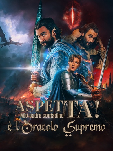 [Doppiato]Aspetta! Mio padre contadino è l'Oracolo Supremo