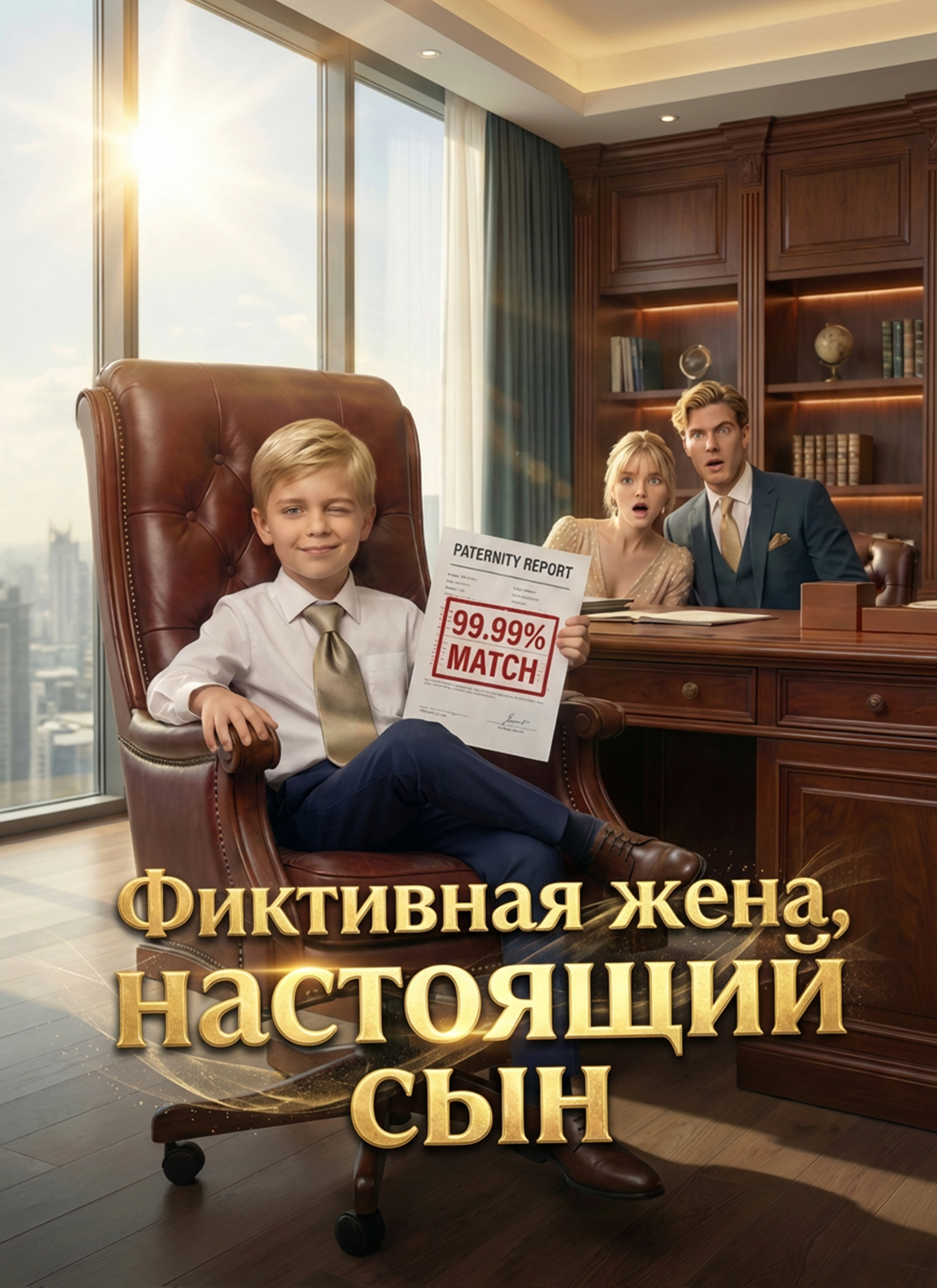 Обложка «Фиктивная жена, настоящий сын»