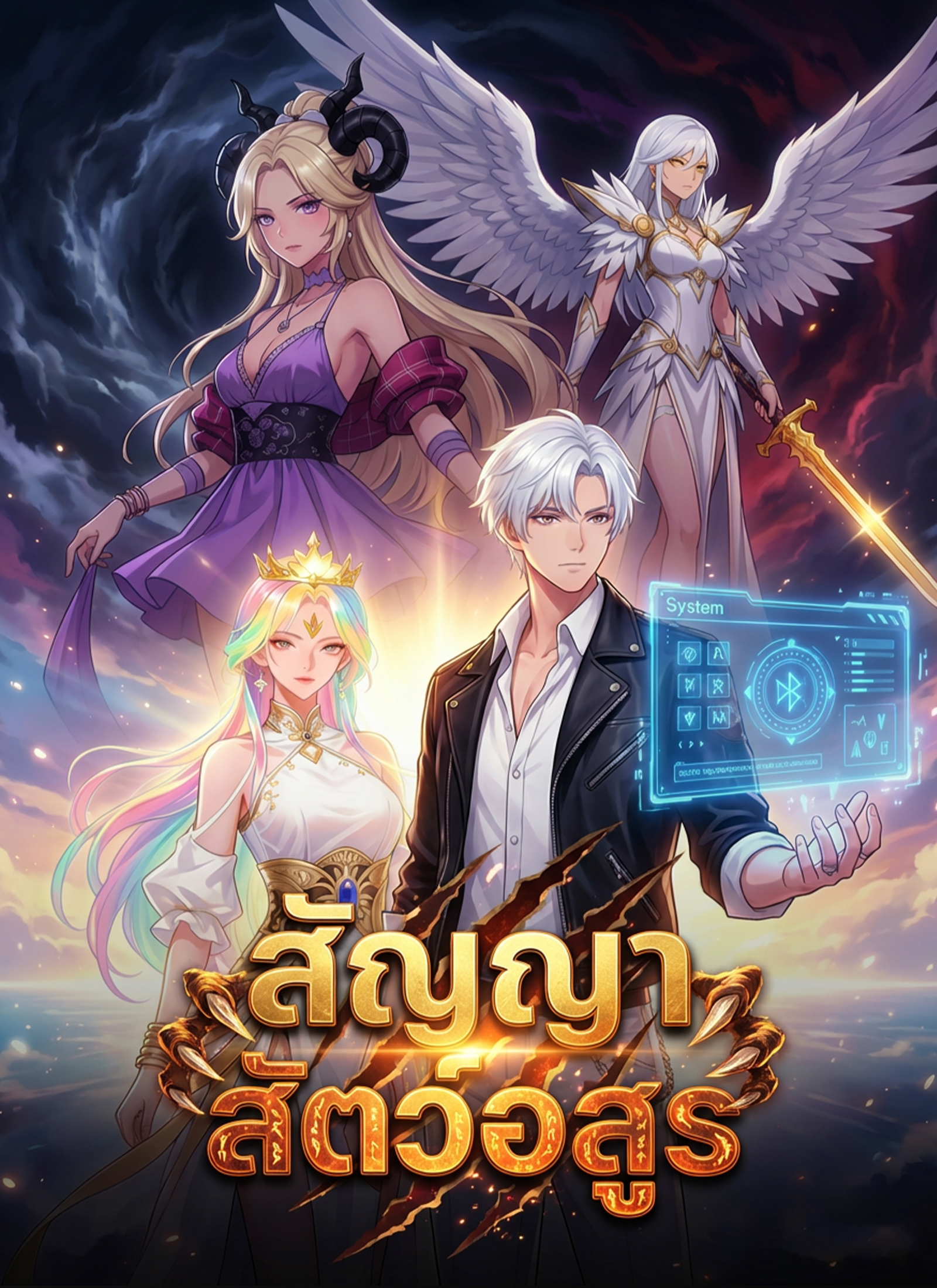 หน้าปกสัญญาสัตว์อสูร