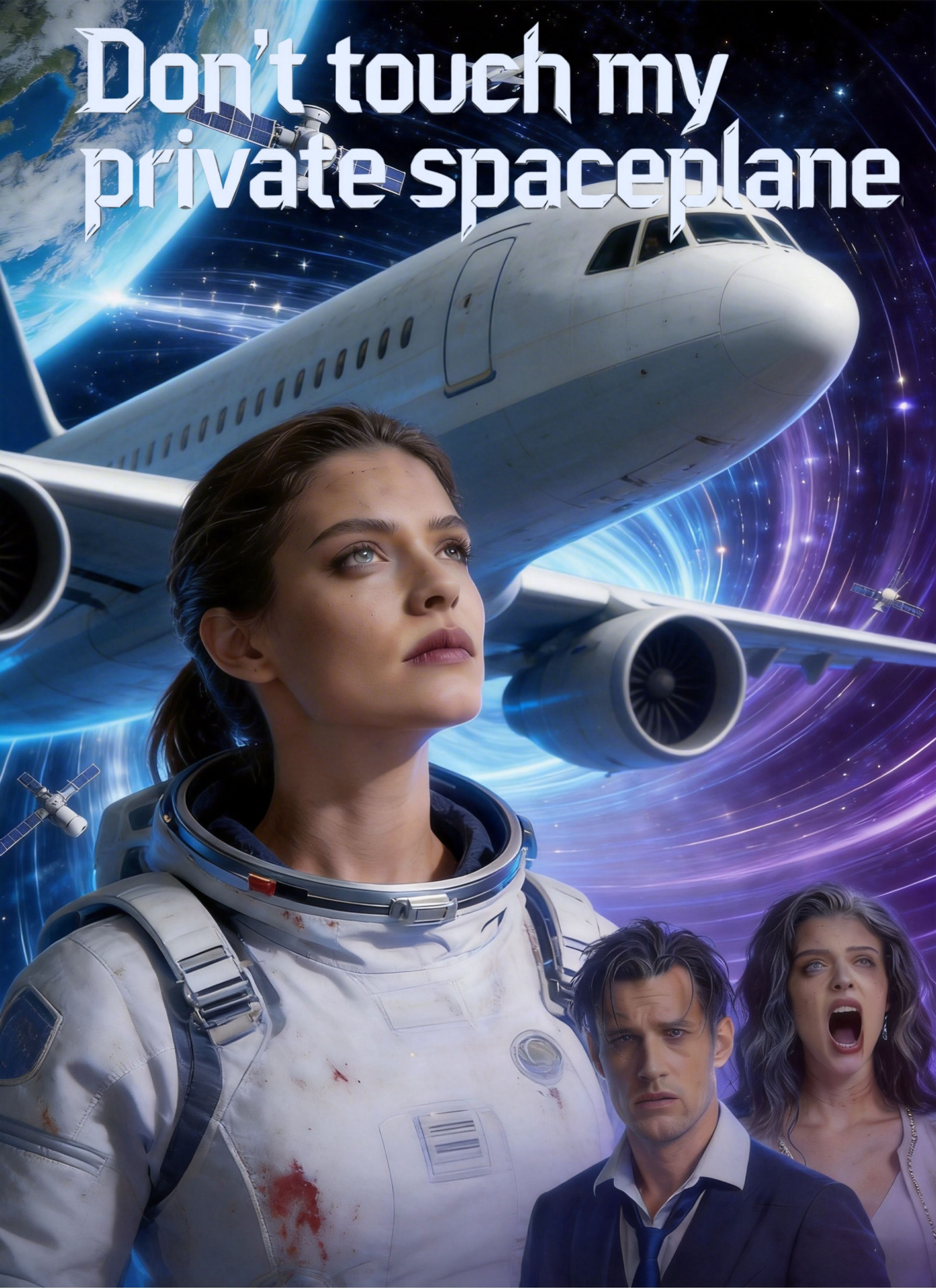 Don't touch my private spaceplane dizi posteri