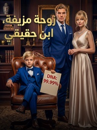 بوستر مسلسل زوجة مزيفة، ابن حقيقي (مدبلج) كامل