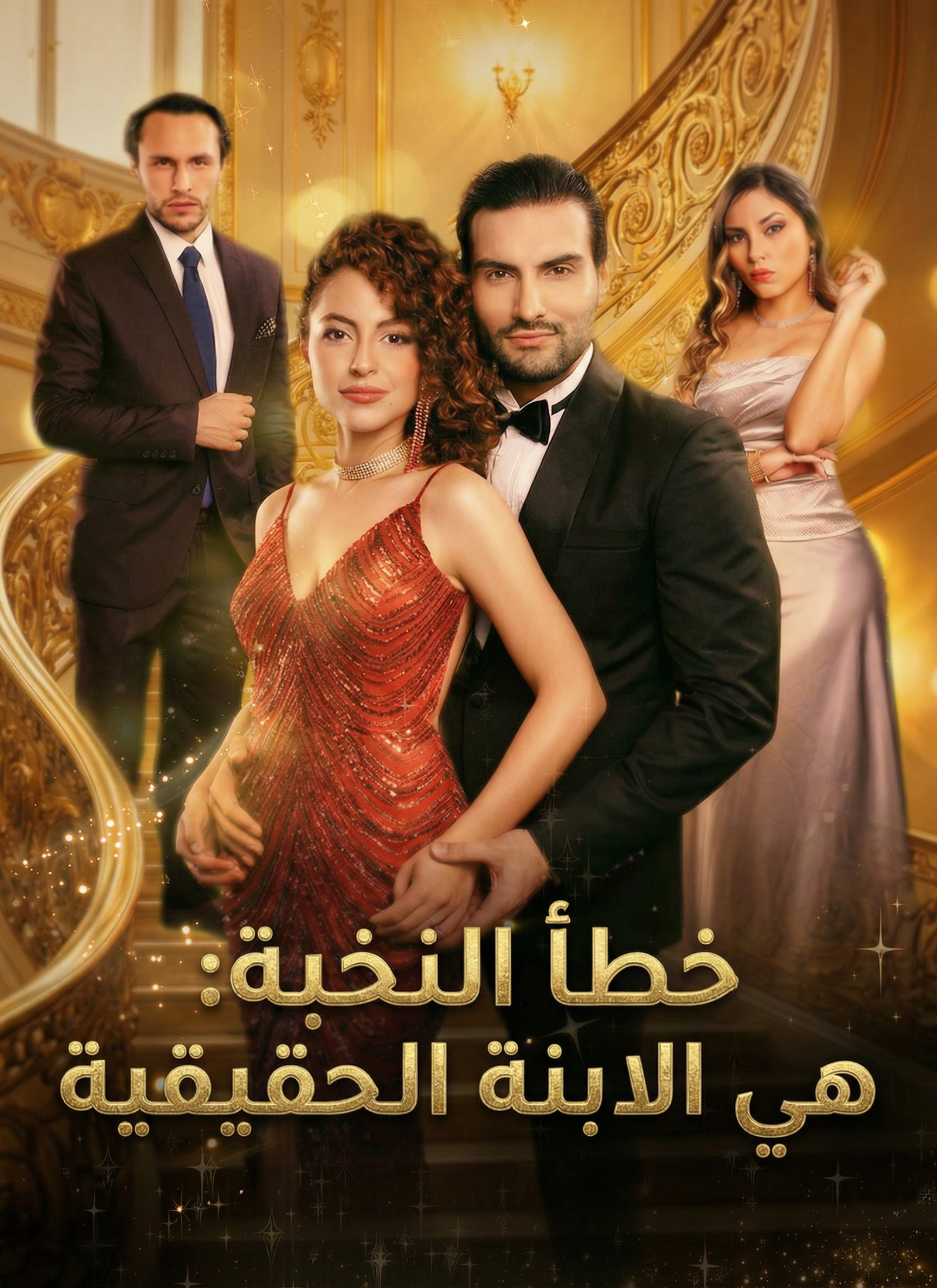غلاف خطأ النخبة: هي الابنة الحقيقية»