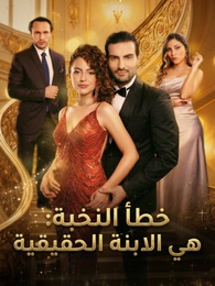 بوستر مسلسل خطأ النخبة: هي الابنة الحقيقية
