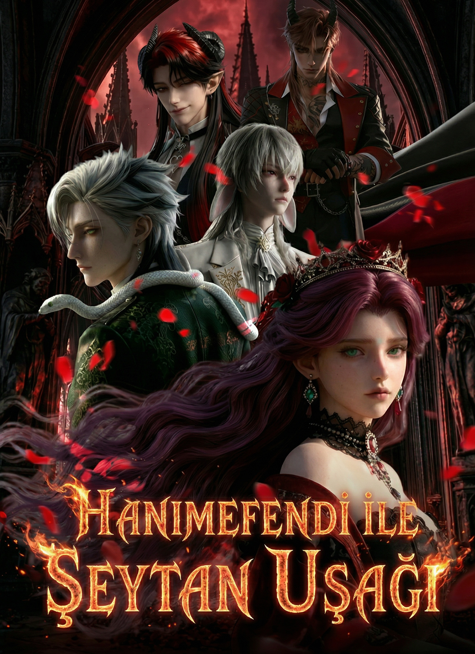 Hanımefendi ile Şeytan Uşağı dizi posteri