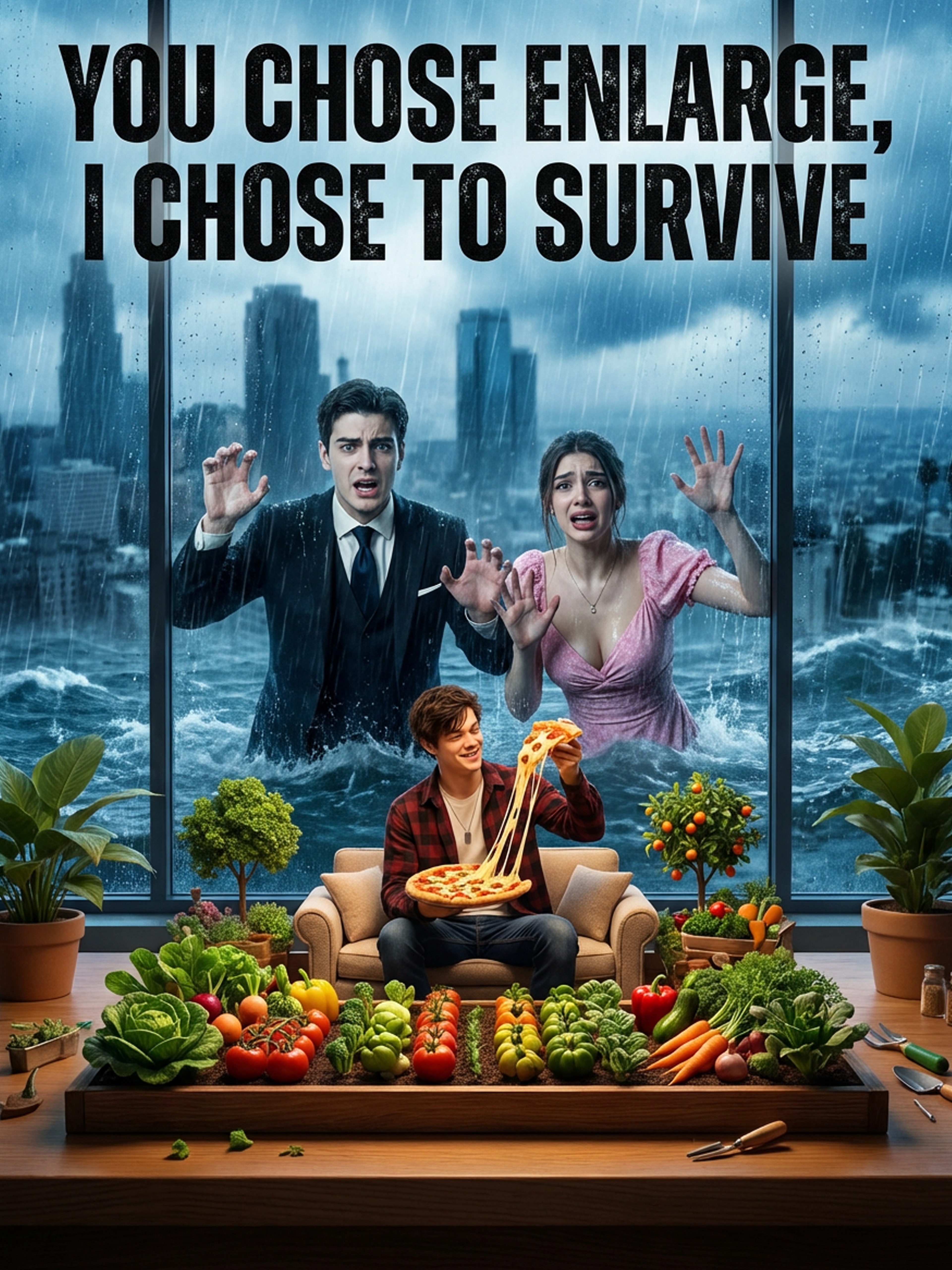 You Chose Enlarge, I Chose to Survive
