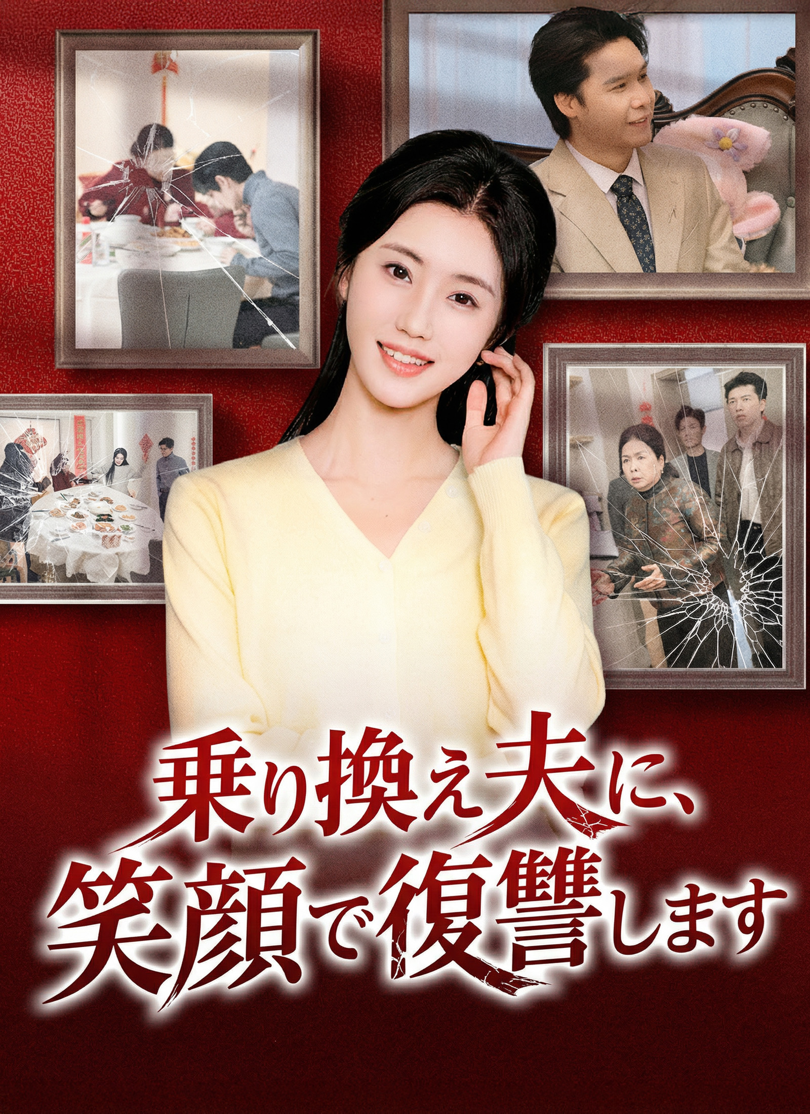 乗り換え夫に、笑顔で復讐します