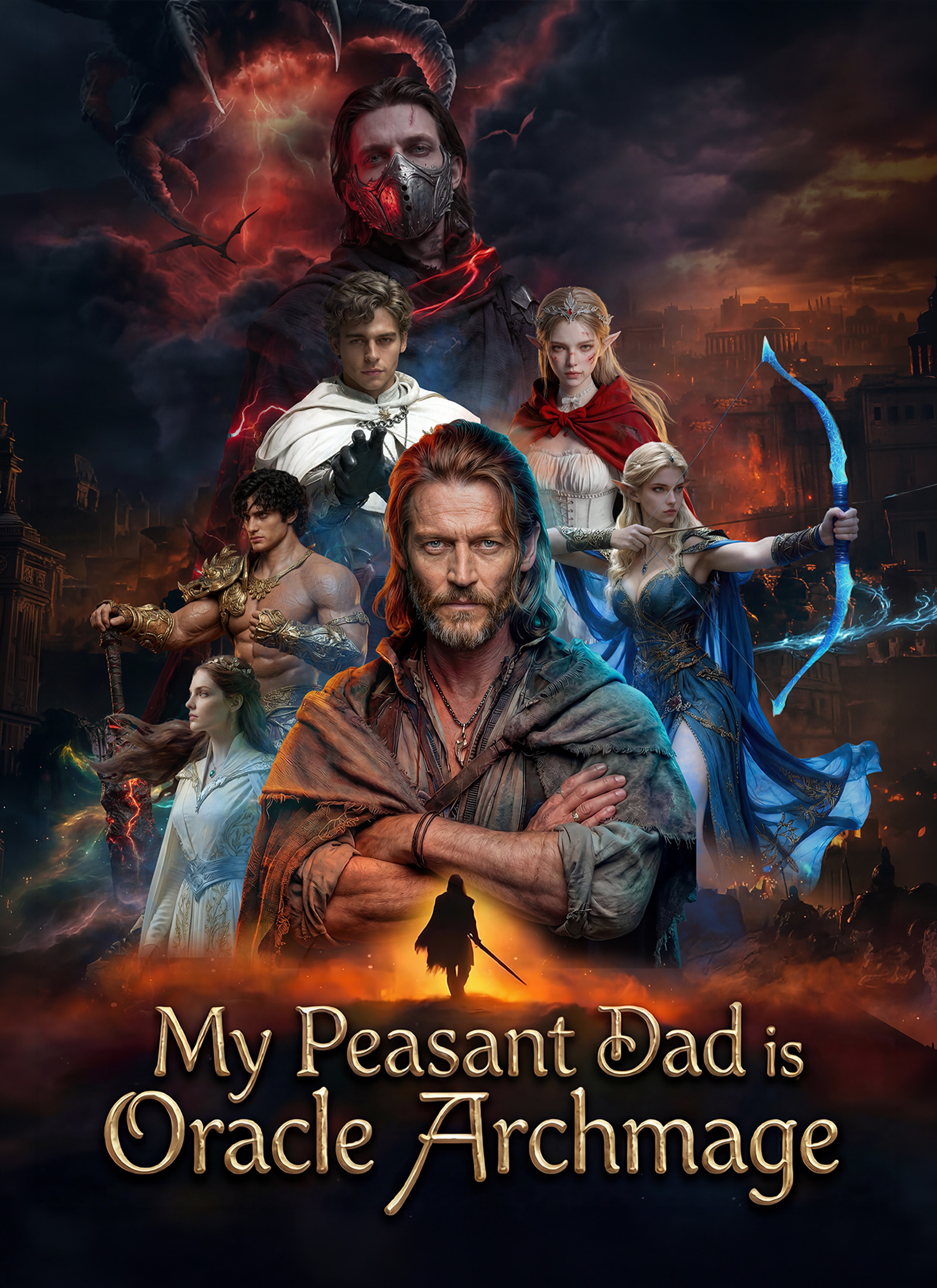 Wait! My Peasant Dad is an Oracle ArchMage Explore Series Poster