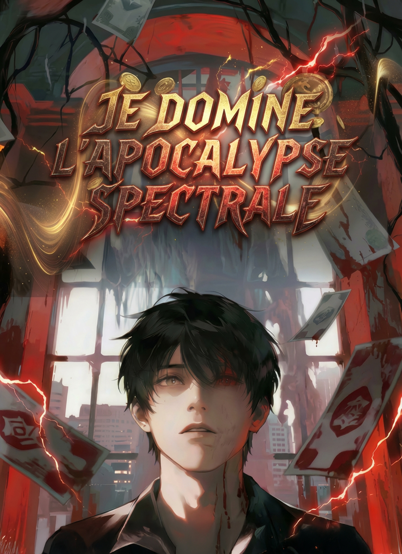 Couverture de Je domine l'apocalypse spectrale