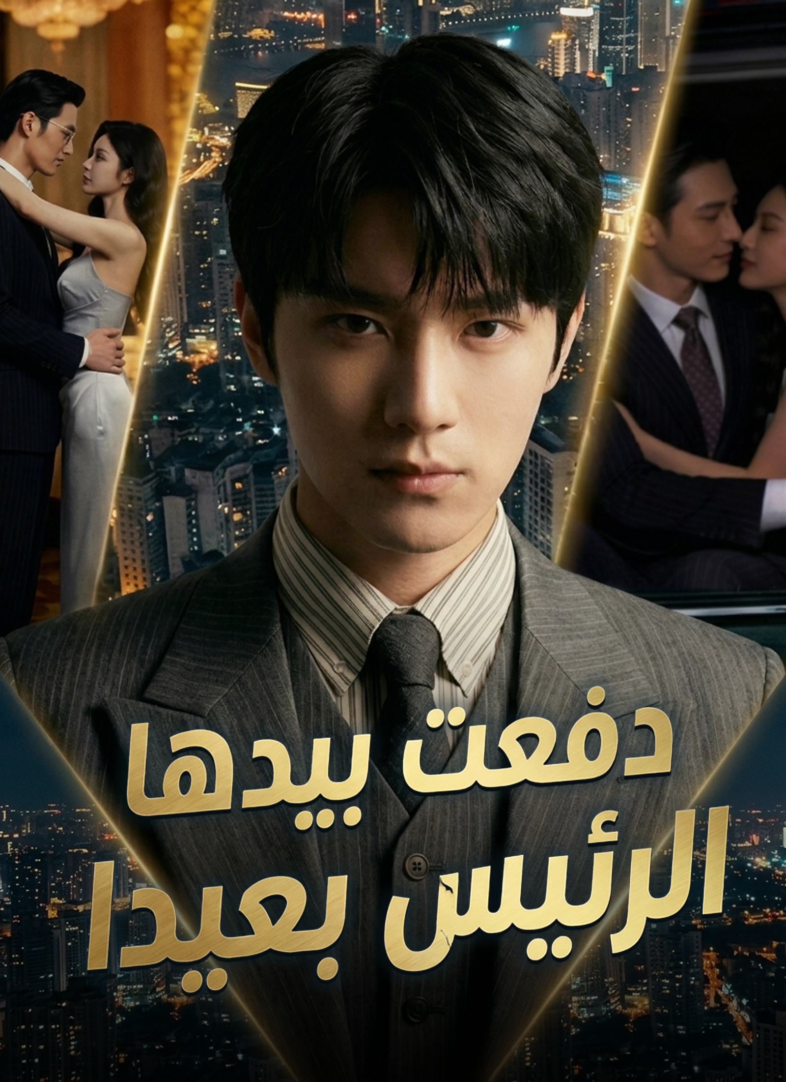 دفعت بيدها الرئيس بعيدا