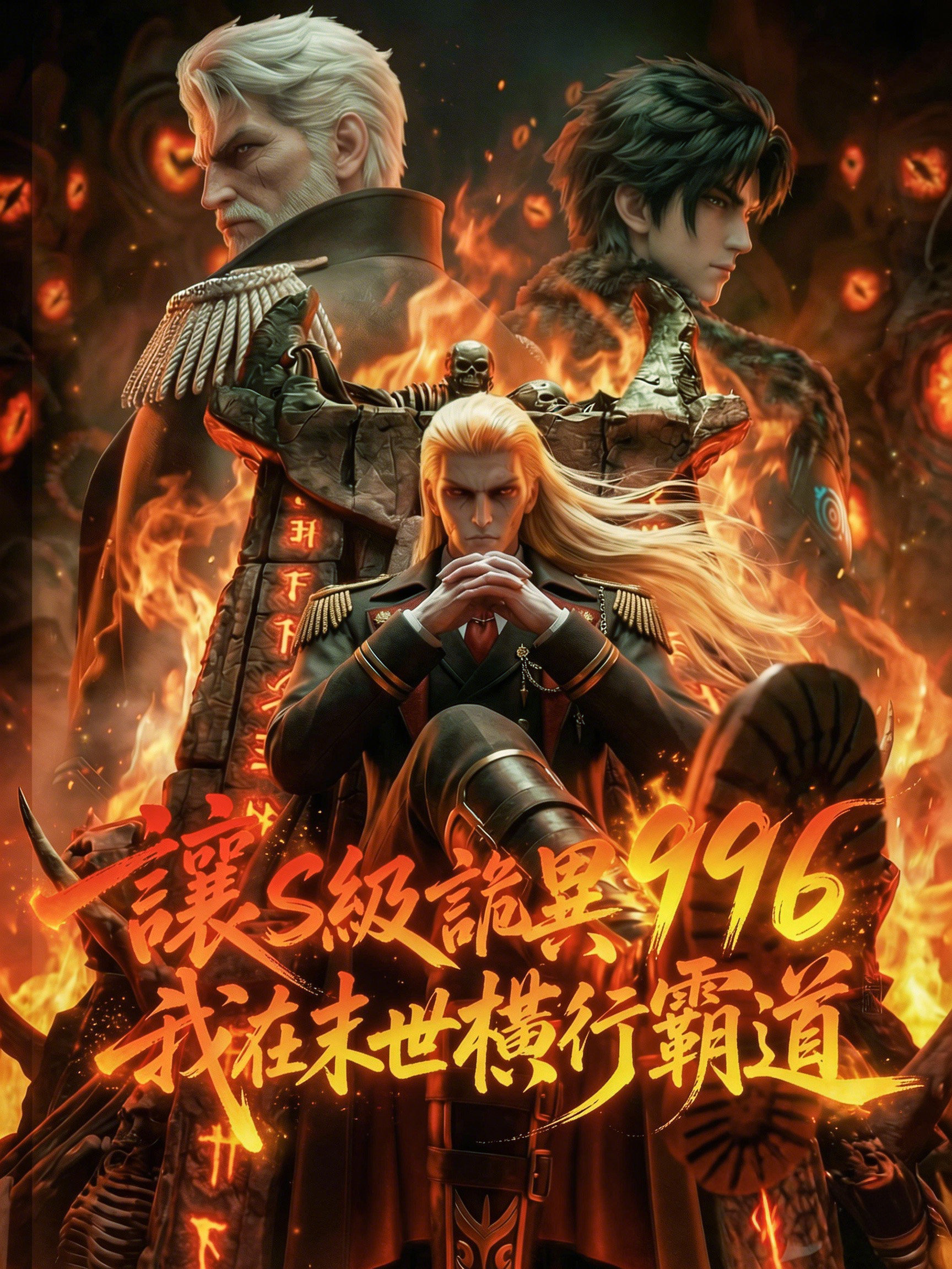 《讓S級詭異996我在末世橫行霸道》封面
