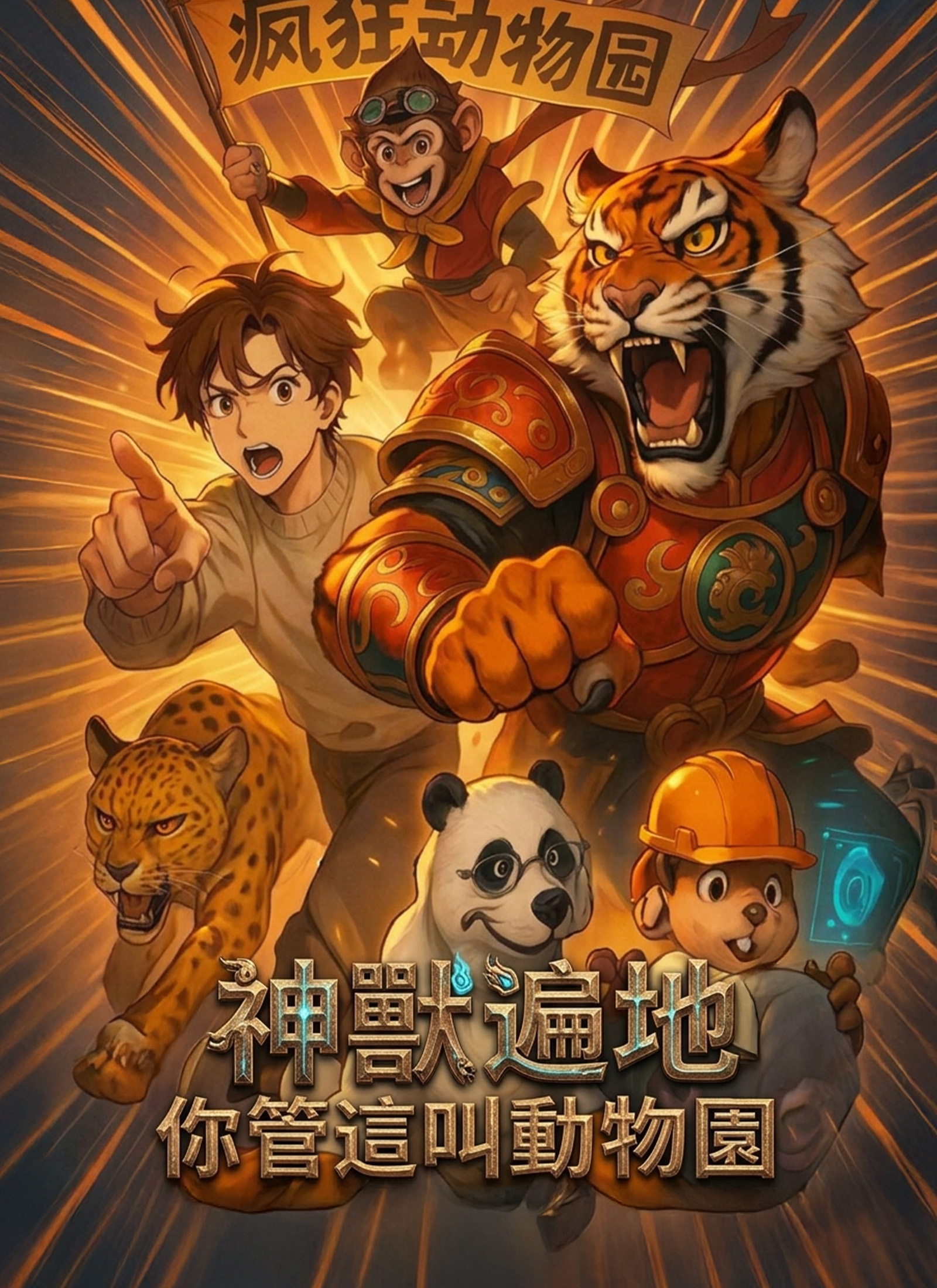《神獸遍地：你管這叫動物園》封面