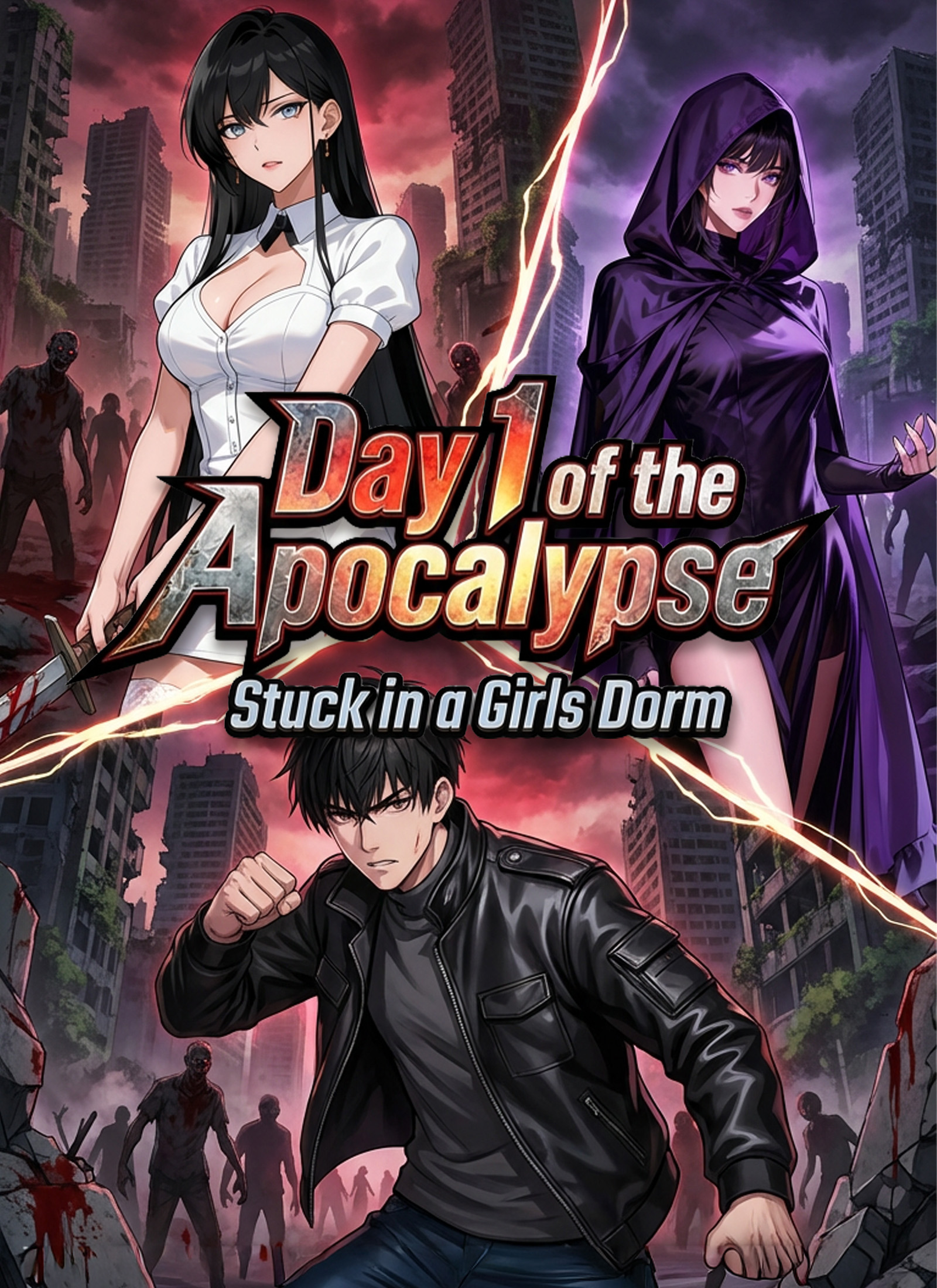 [Dubbed] Day 1 of the Apocalypse Stuck in a Girls Dorm