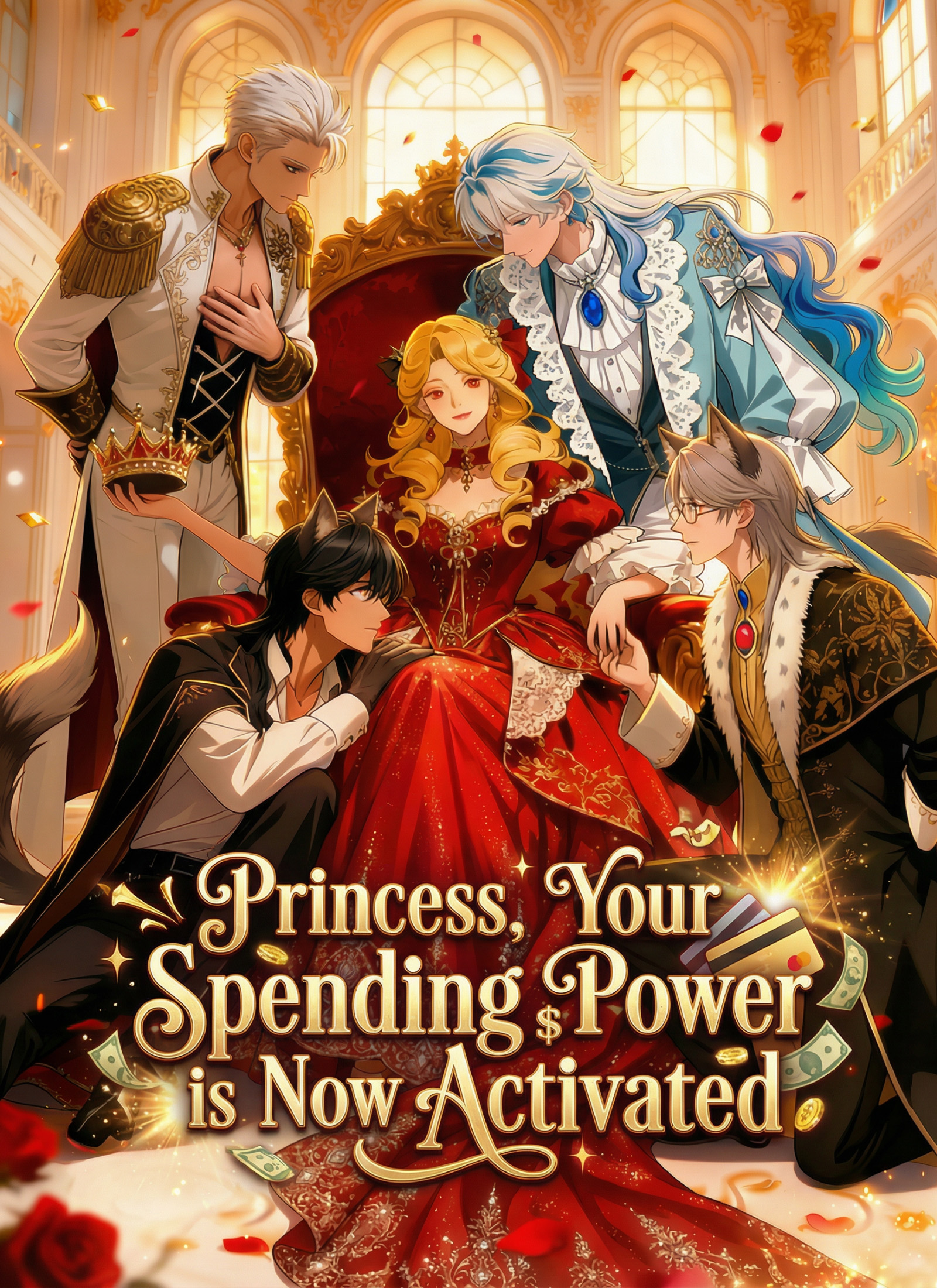 Poster [Dubbed] Princess, Your Spending Power is Now Activated