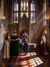 Scarred Lady Returns, Three Kings desire my love(updating) - Episode 10